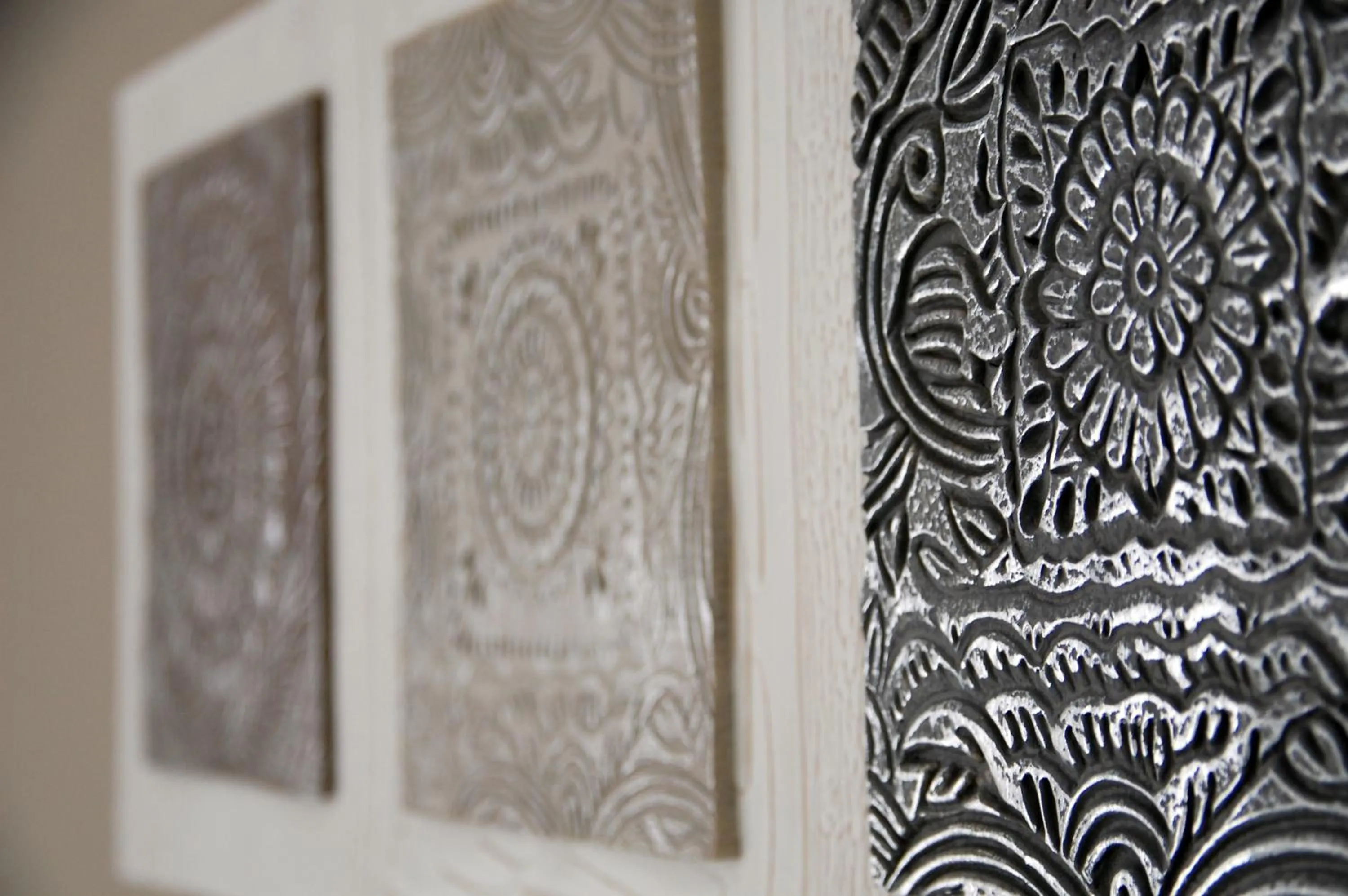 Decorative detail in Dimore del Sud