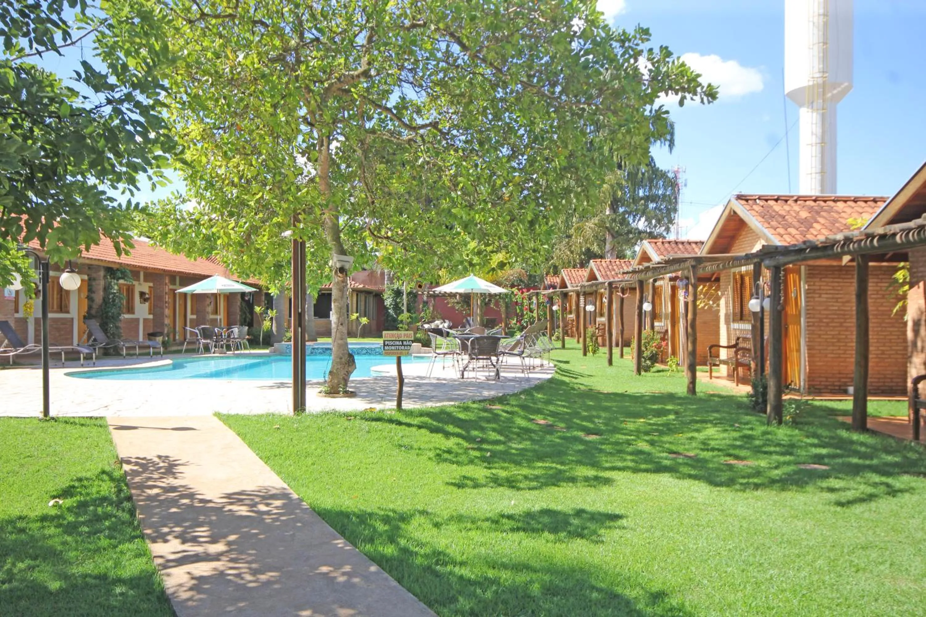 Garden in Pousada Faruk