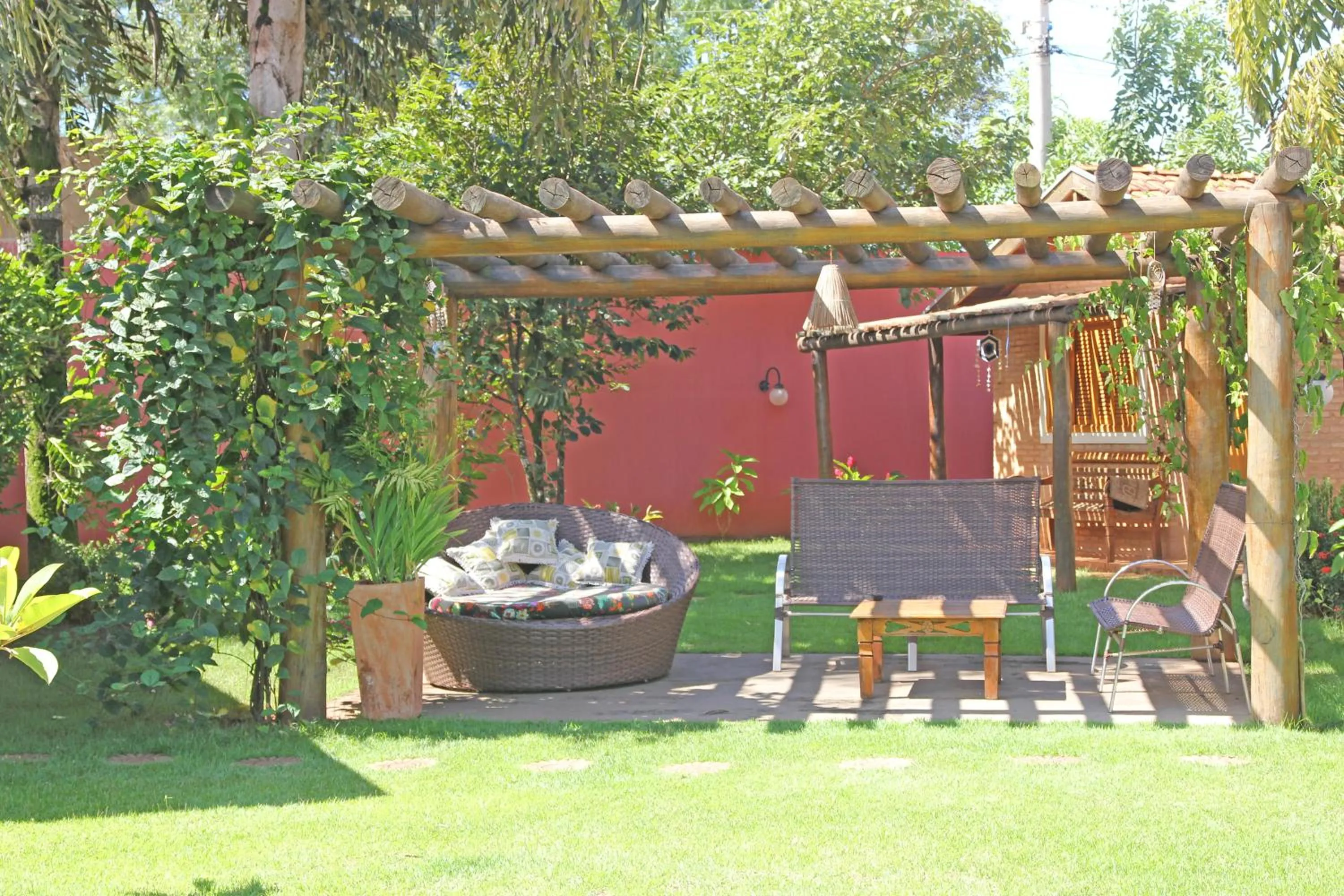 Garden in Pousada Faruk