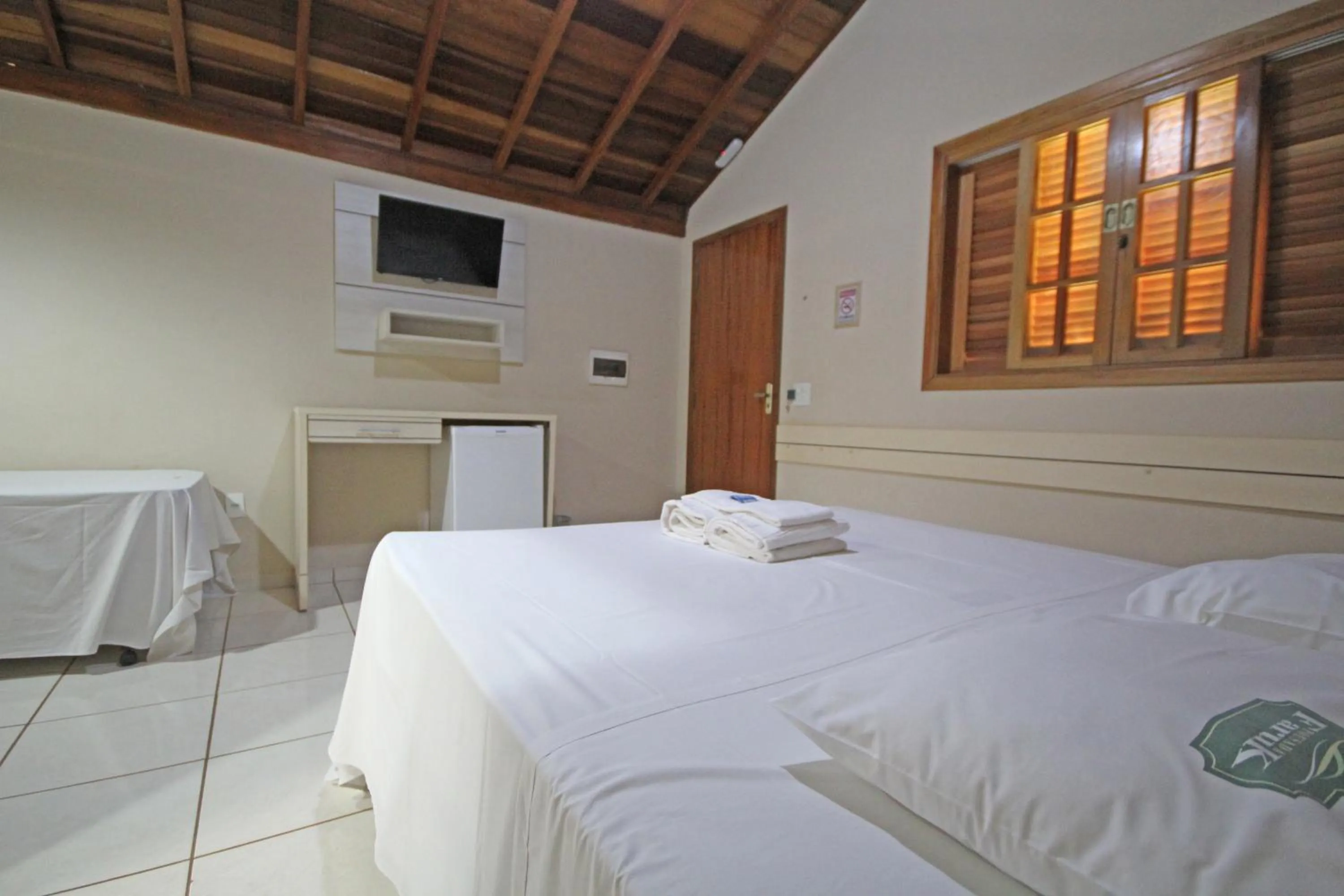 Bed in Pousada Faruk