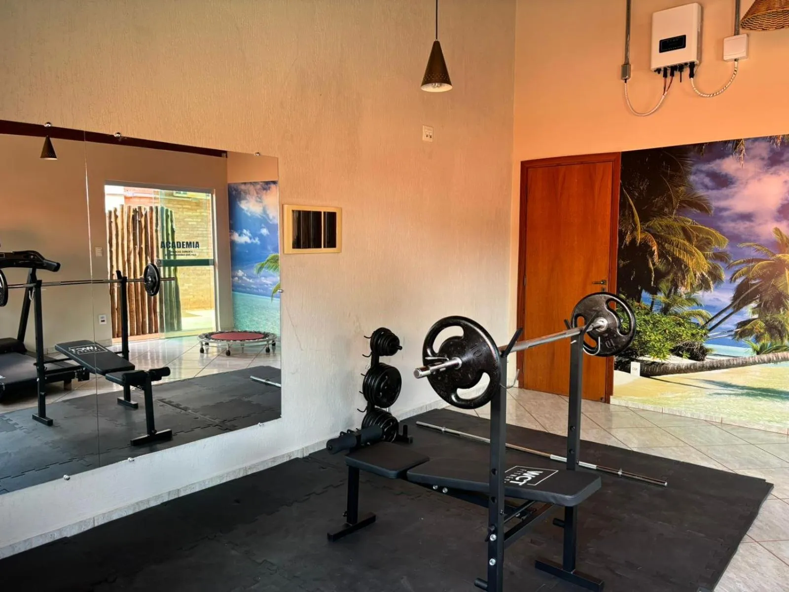 Fitness centre/facilities in Pousada Faruk