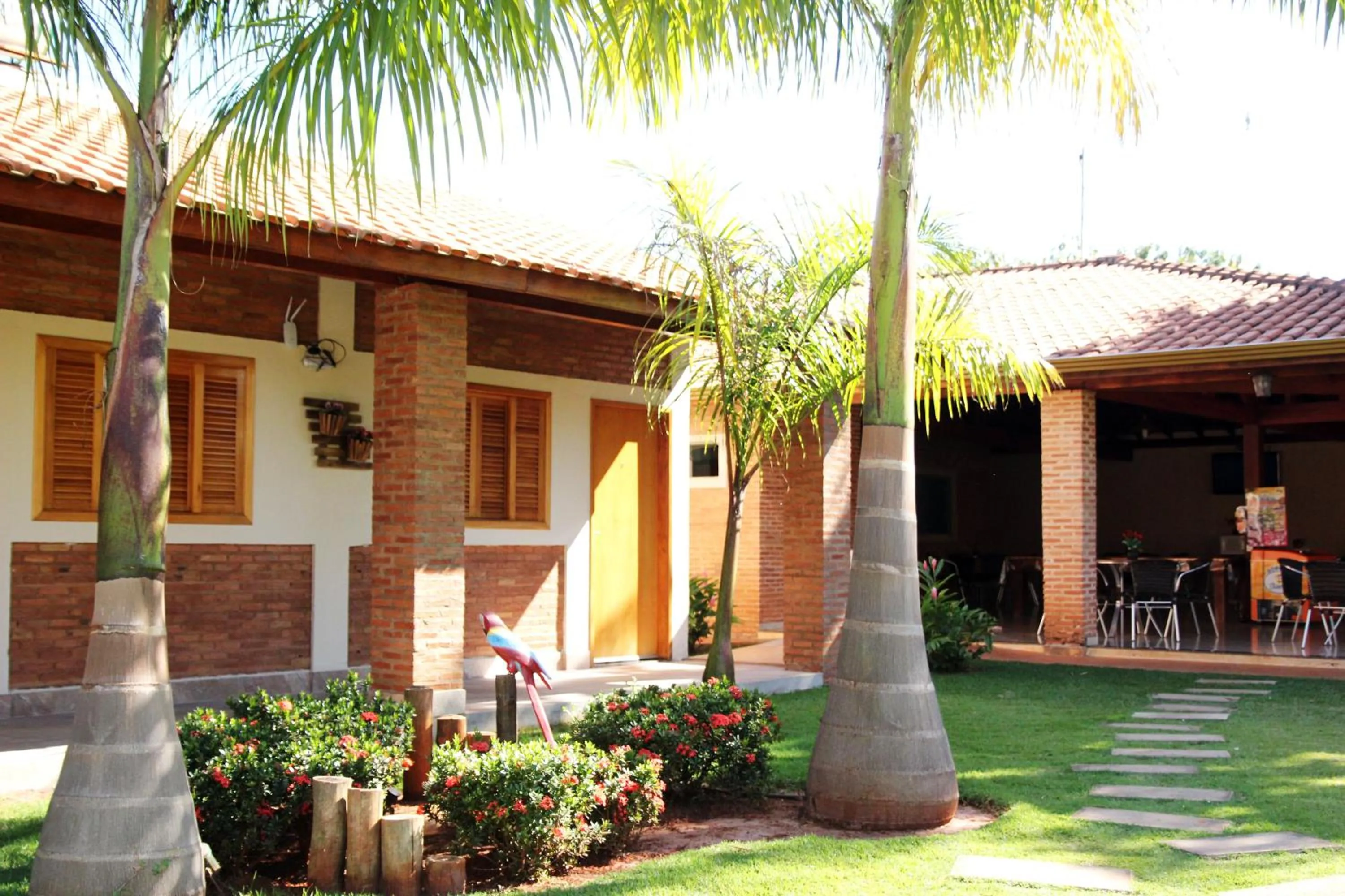 Patio in Pousada Faruk