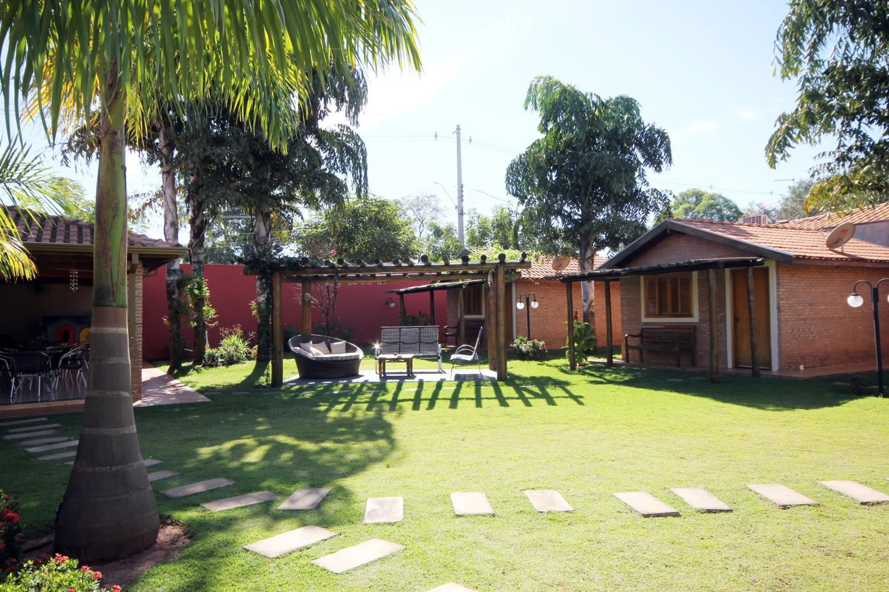 Garden in Pousada Faruk