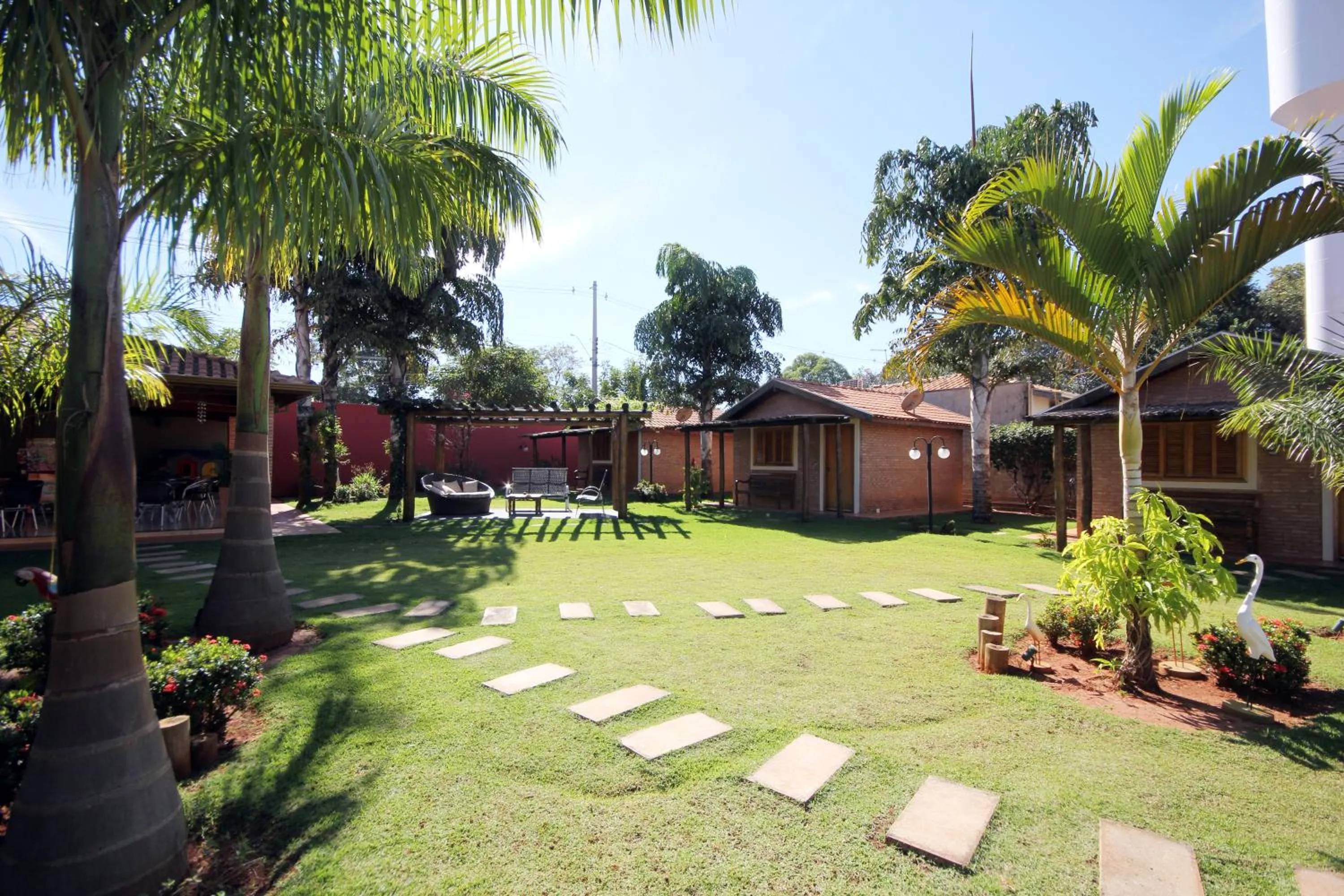 Garden in Pousada Faruk