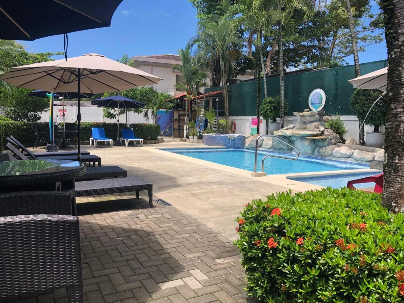 Garden in La Sirena Playa Jacó