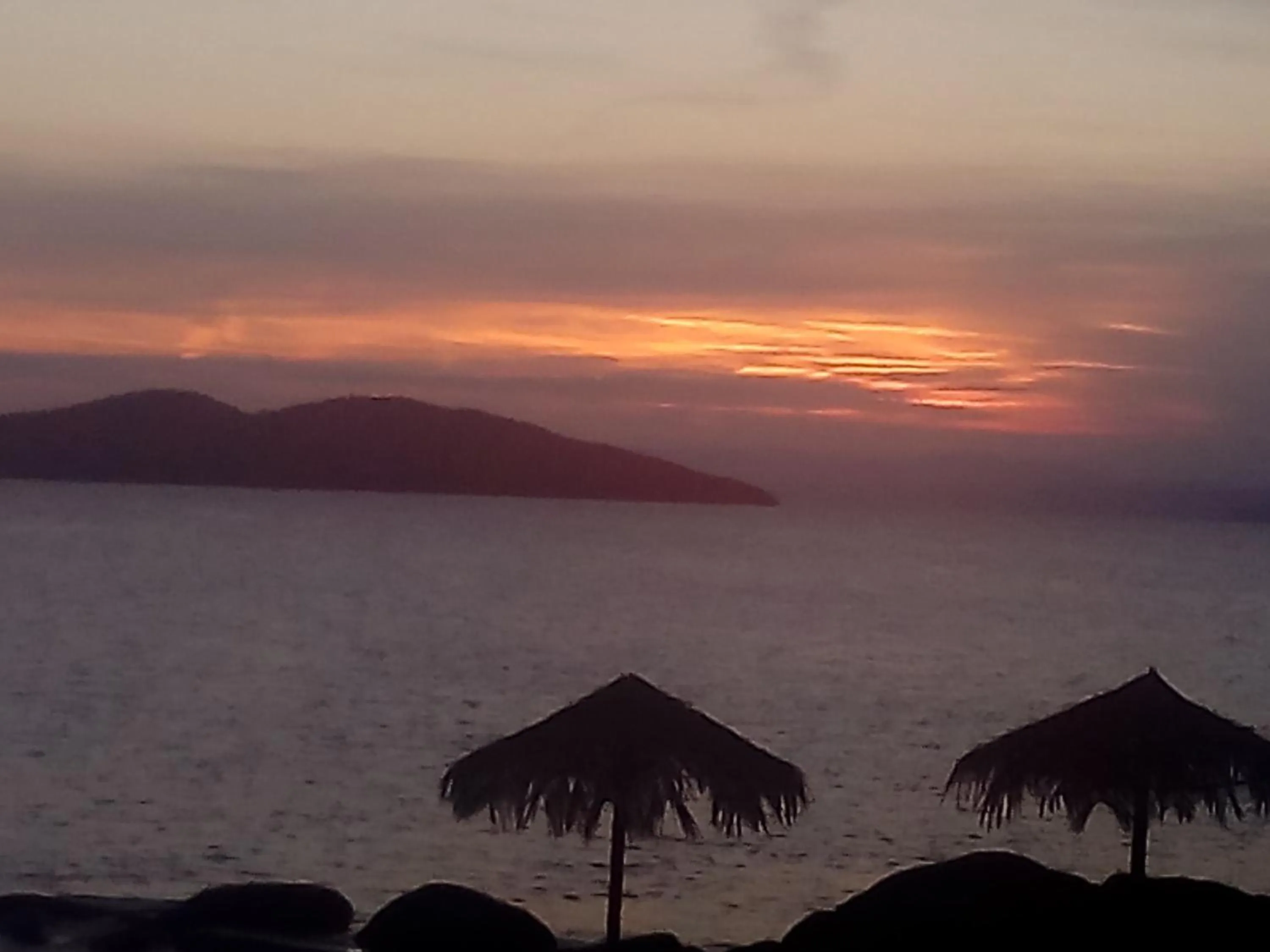 Sunset in Porto Kalliali