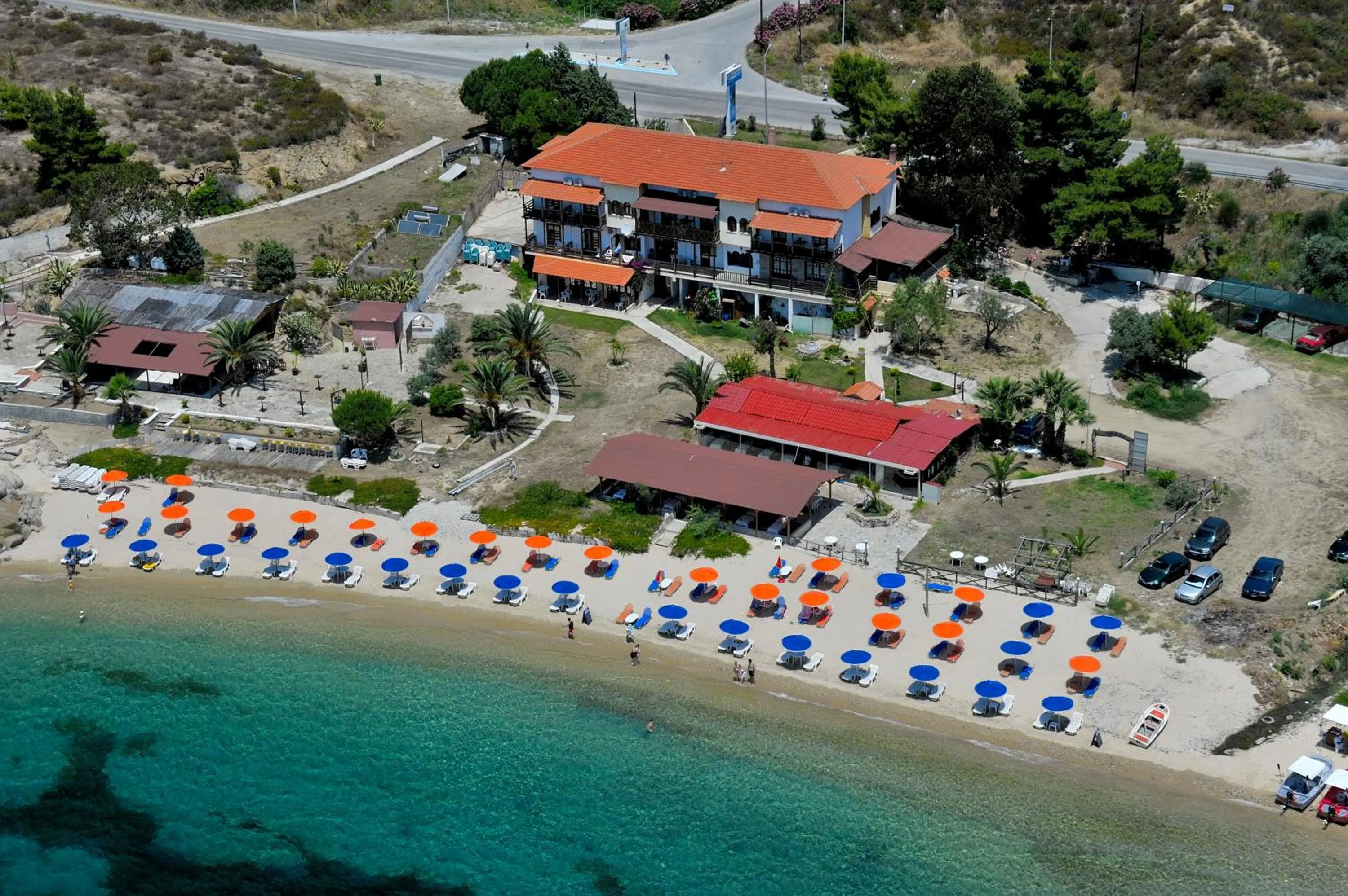 Bird's eye view in Porto Kalliali