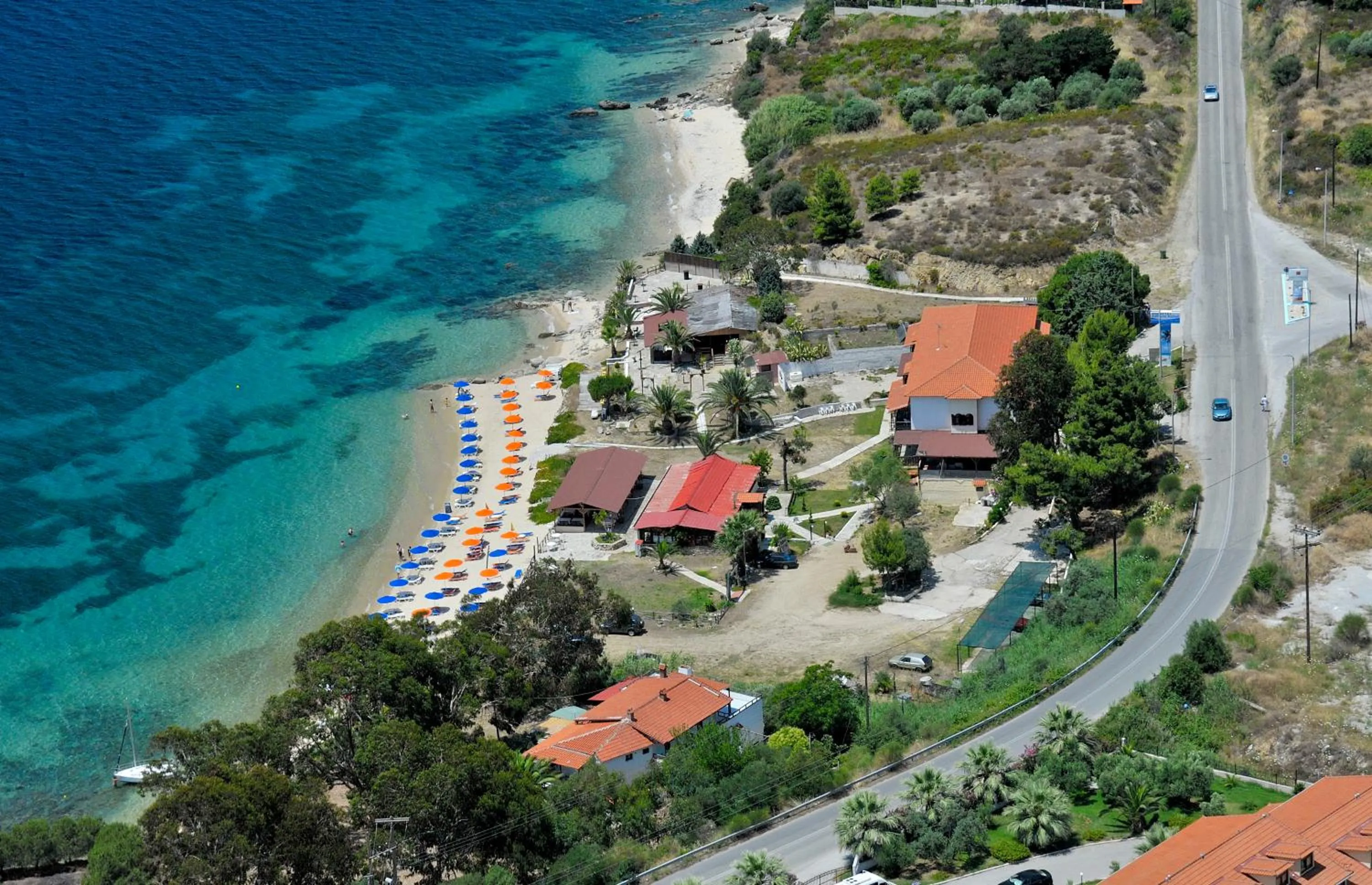Bird's eye view in Porto Kalliali