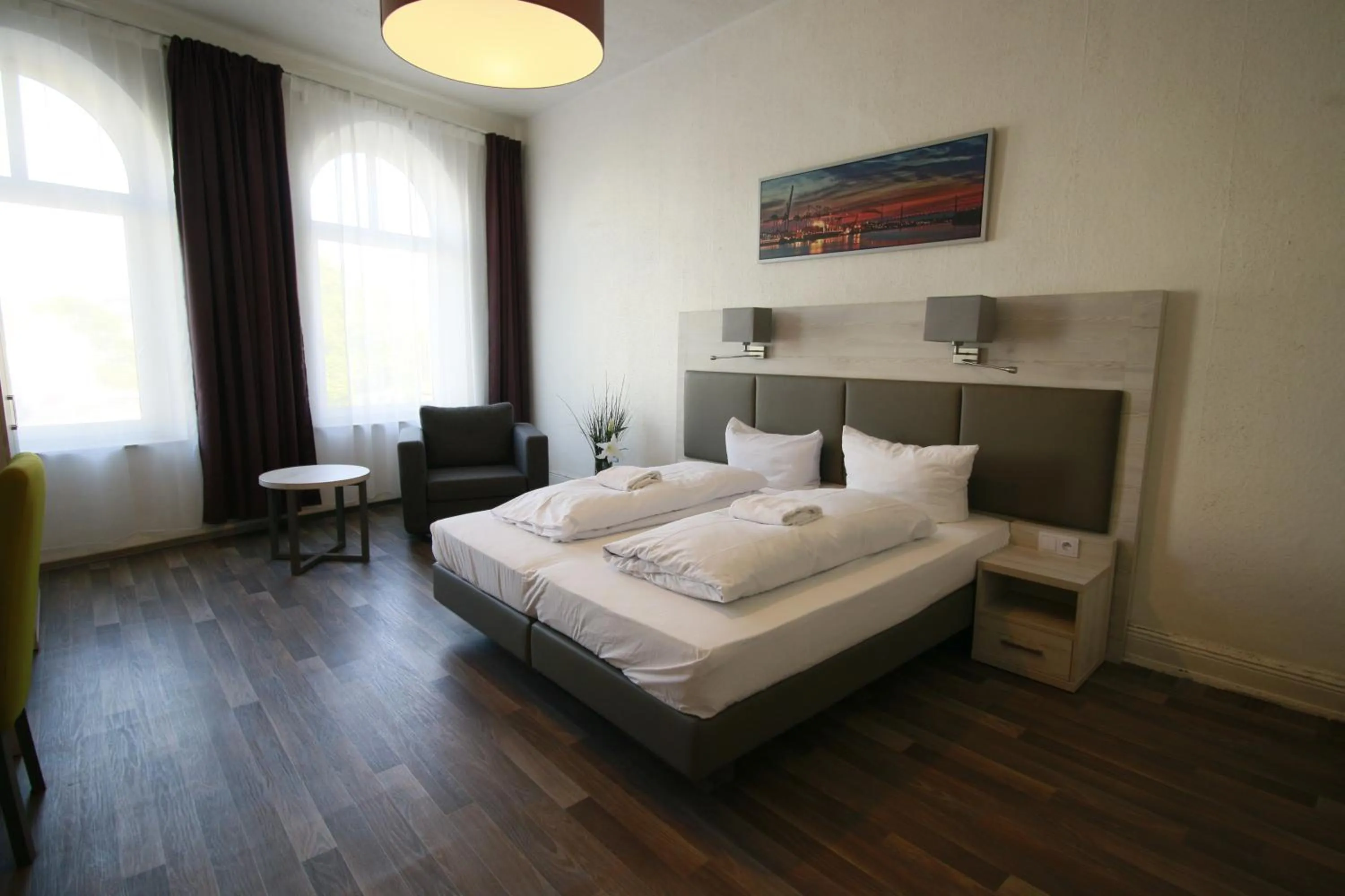 Bed in Hotel Bee Fang