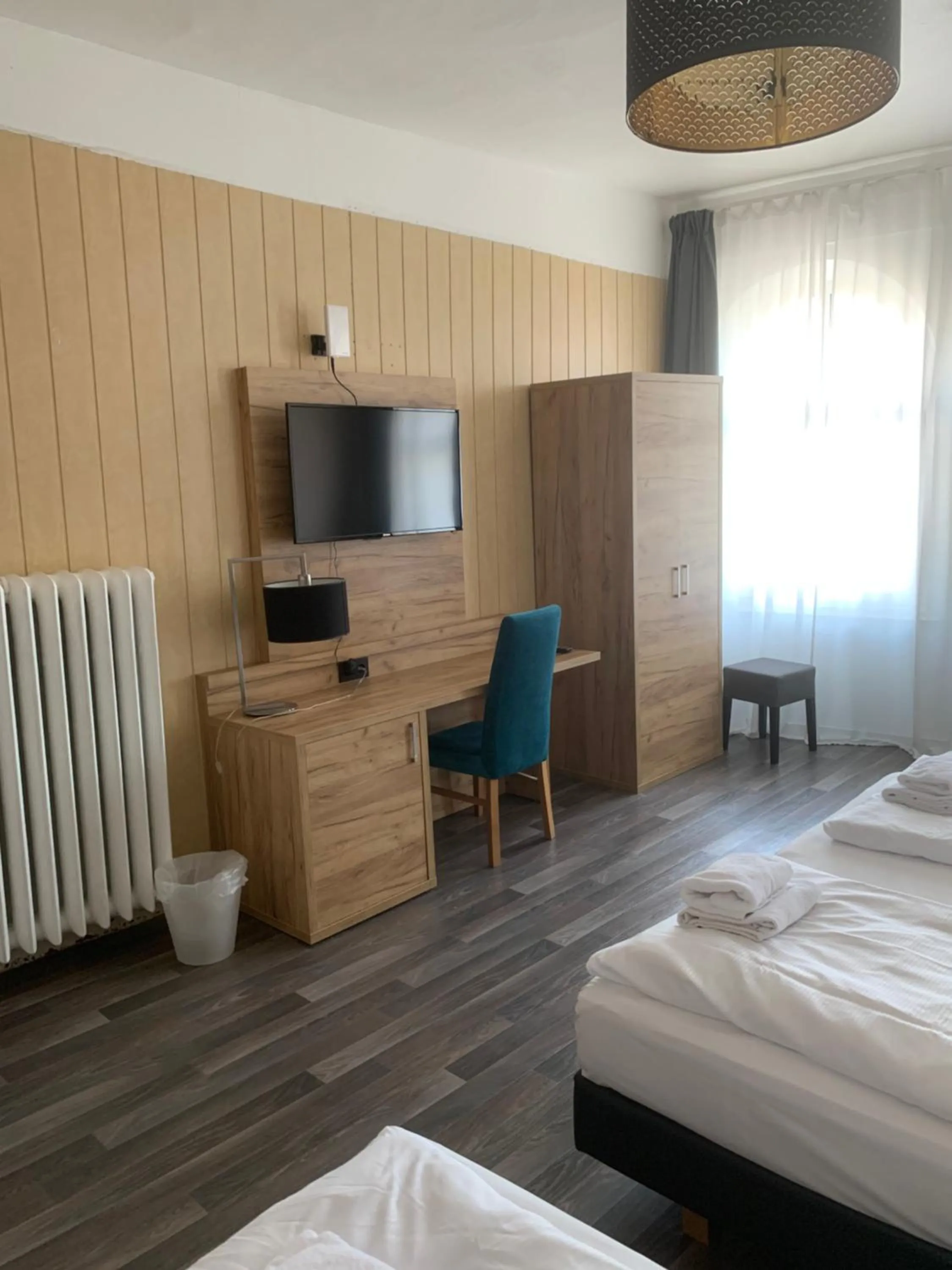 Bed in Hotel Bee Fang