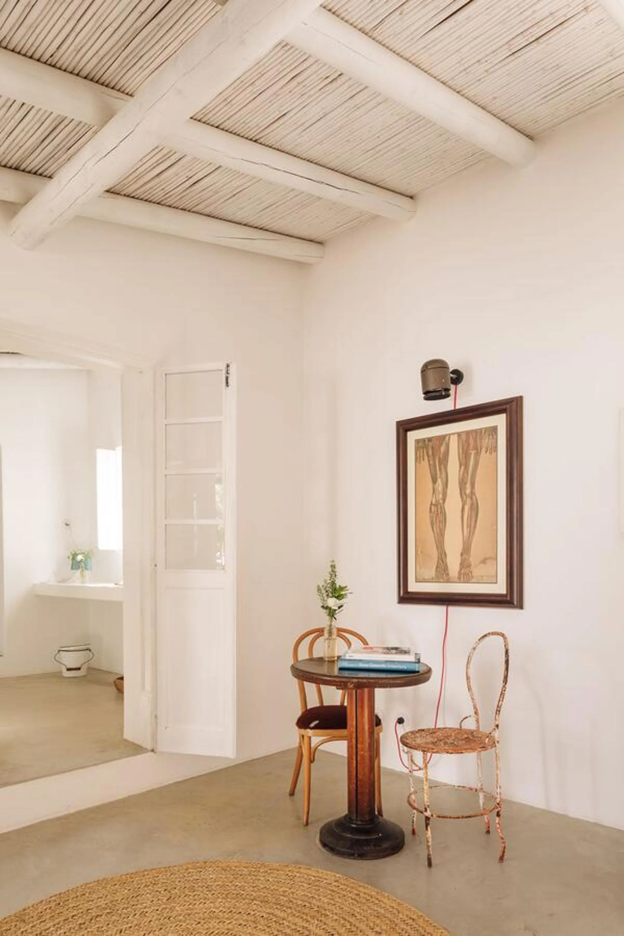 Living room in Hospedaria