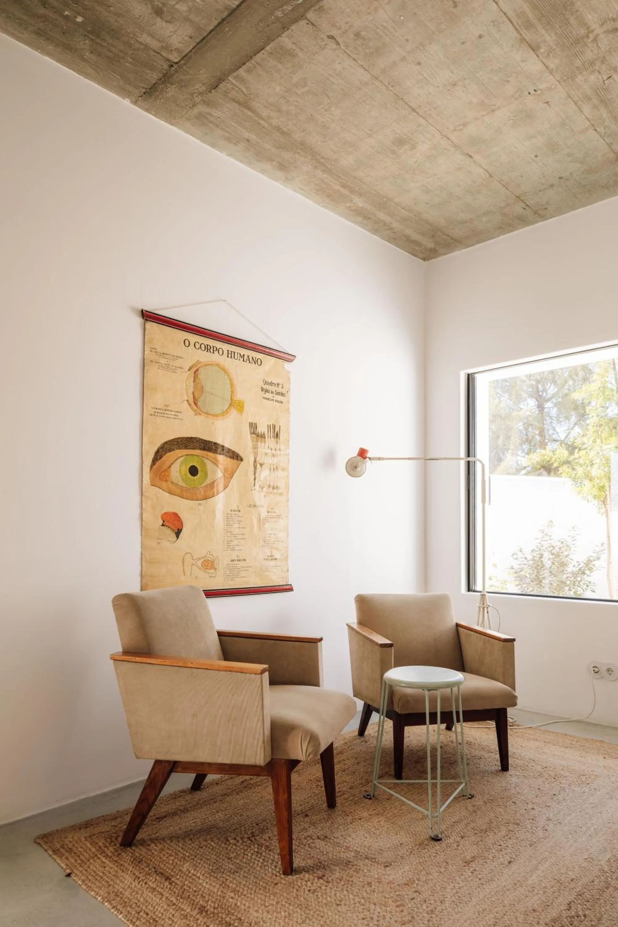 Living room in Hospedaria