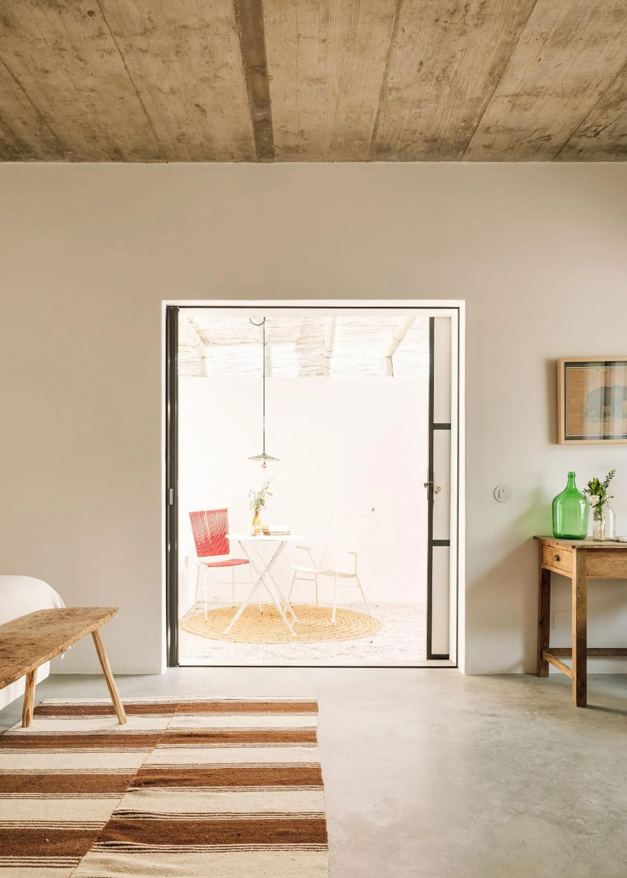 Living room in Hospedaria