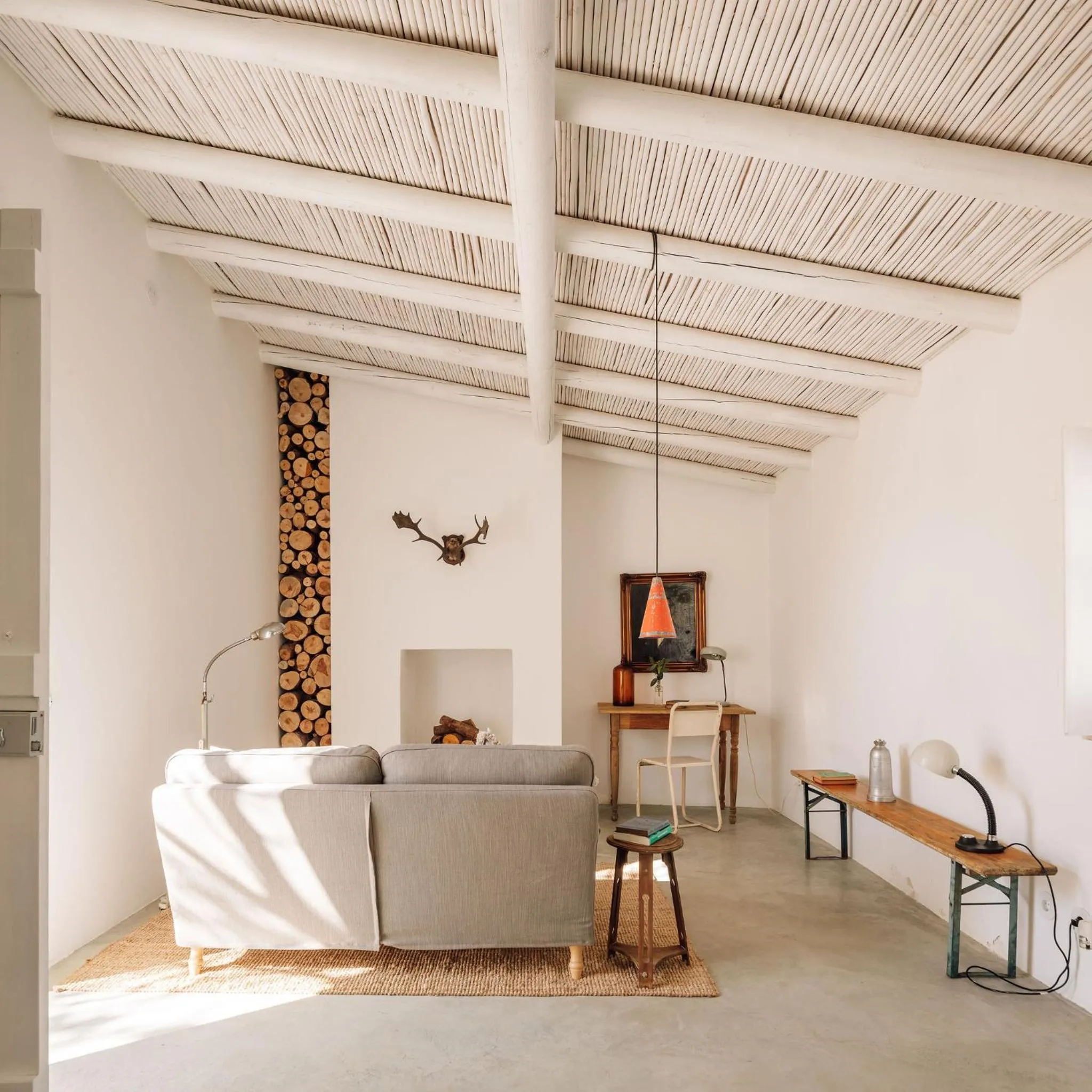 Living room in Hospedaria