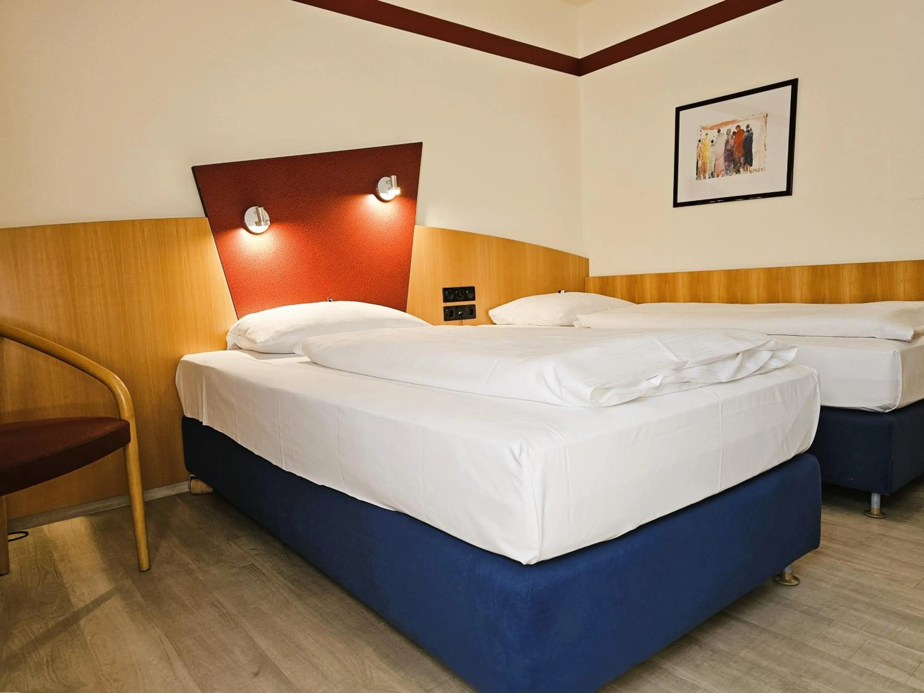 Bed in Arvena Park Hotel