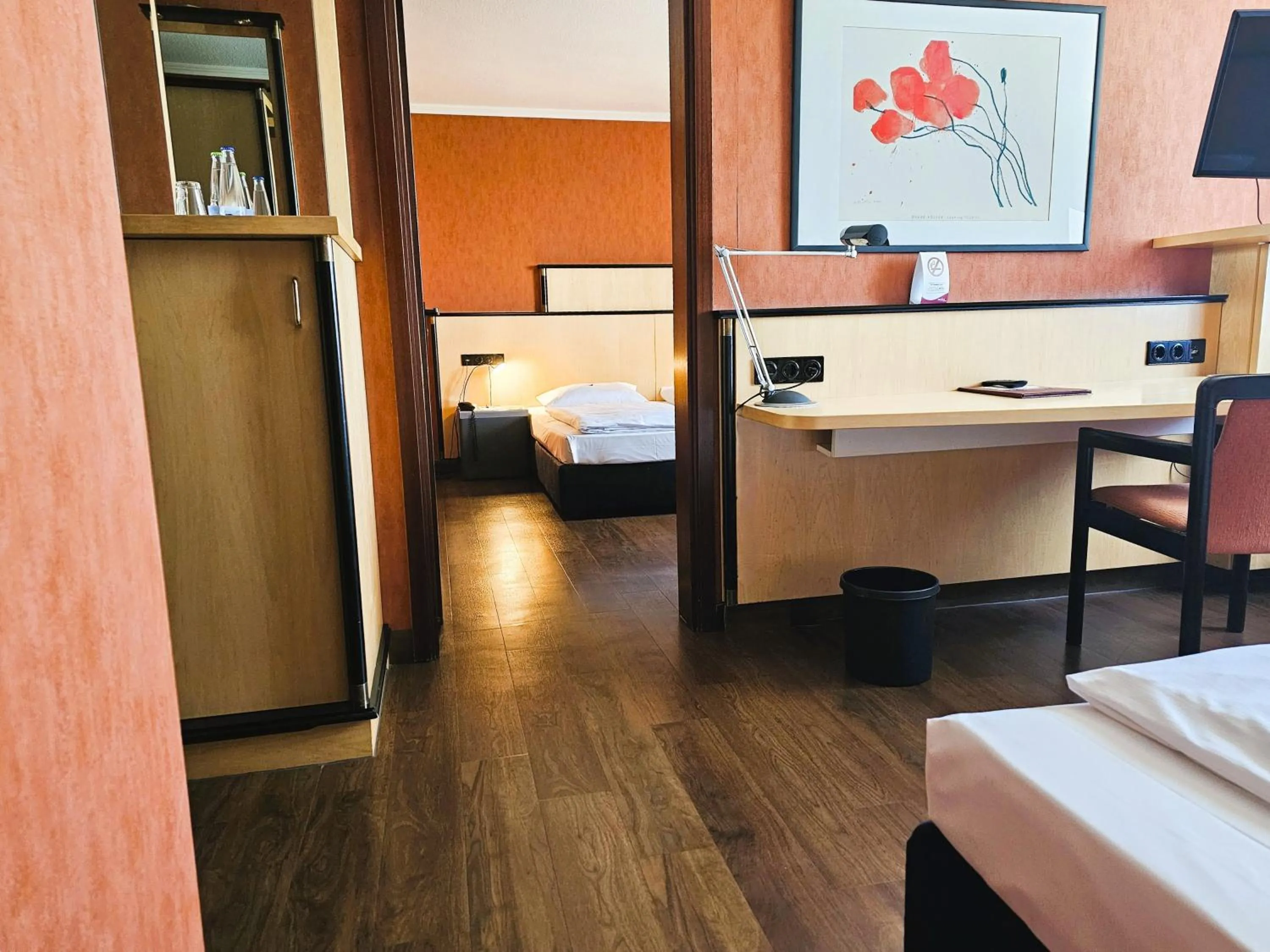 Bed in Arvena Park Hotel