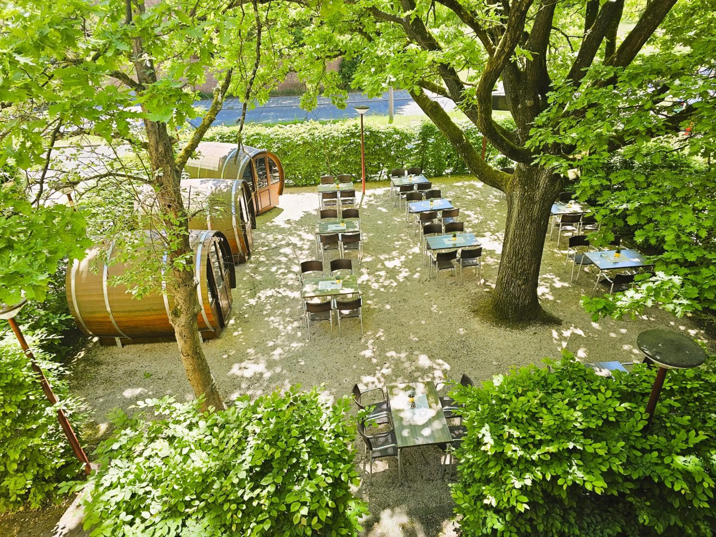 Garden view in Arvena Park Hotel