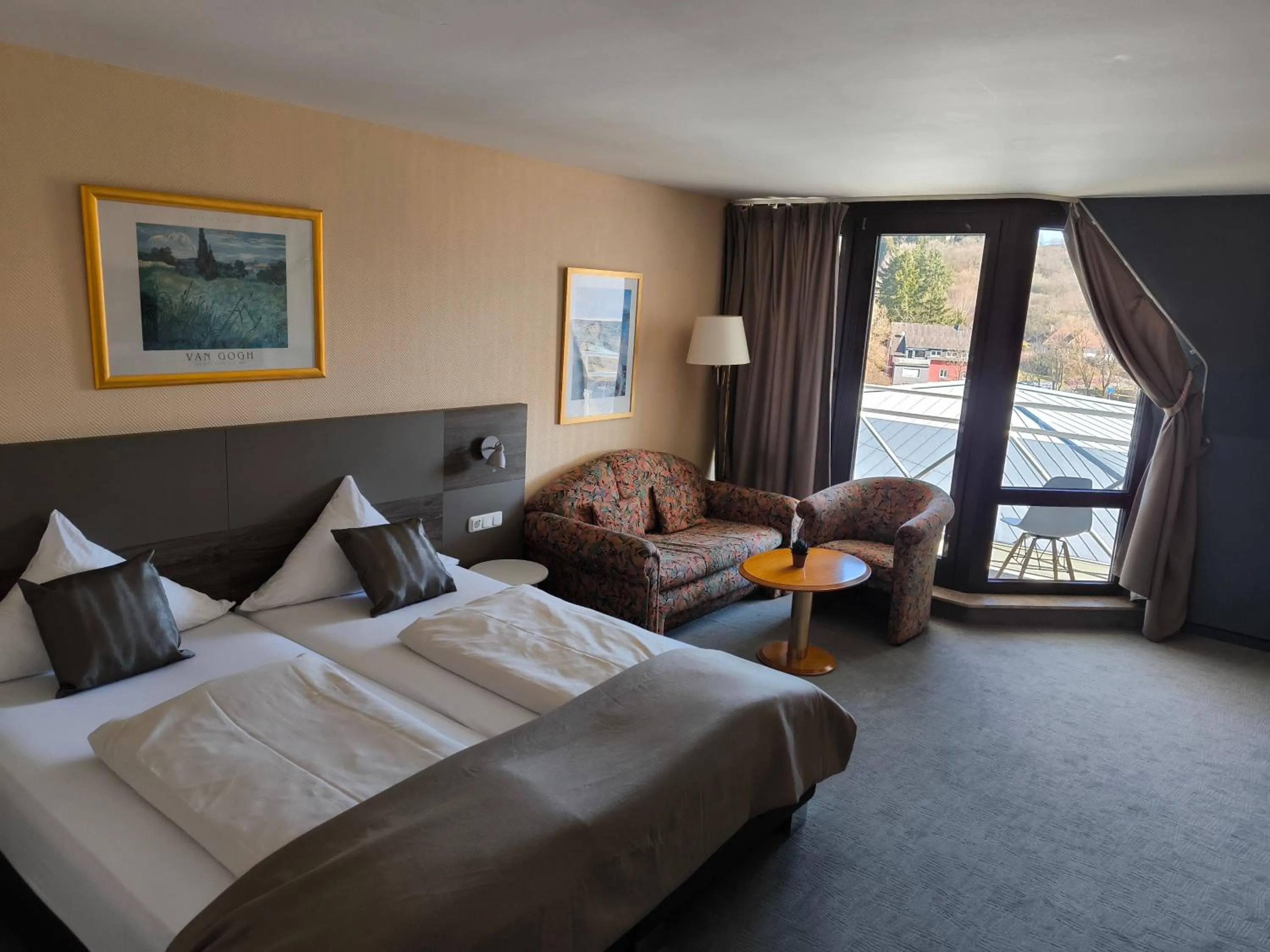 Photo of the whole room, Bed in Hotel am Park