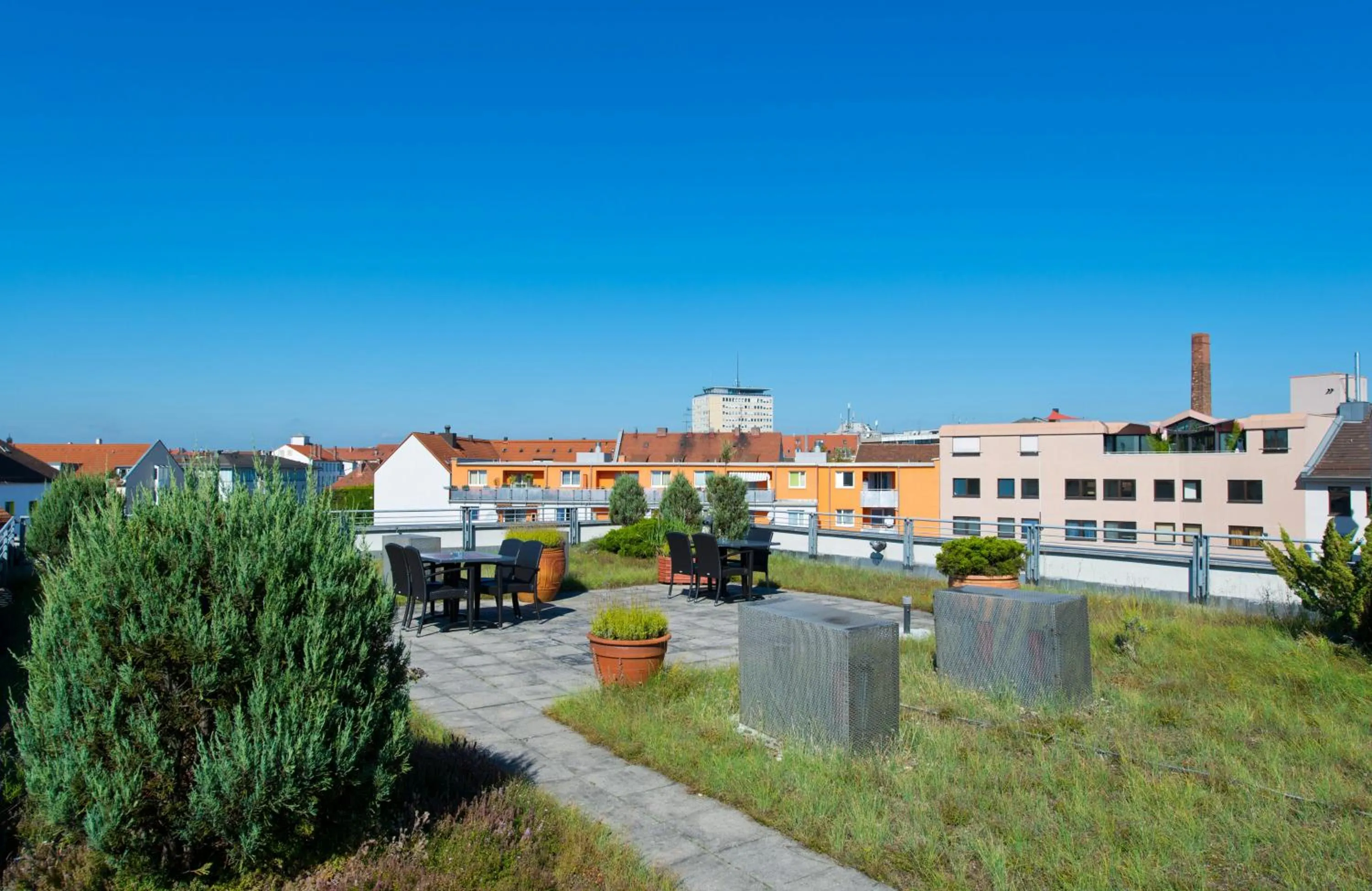 Balcony/Terrace in Leonardo Hotel Nürnberg