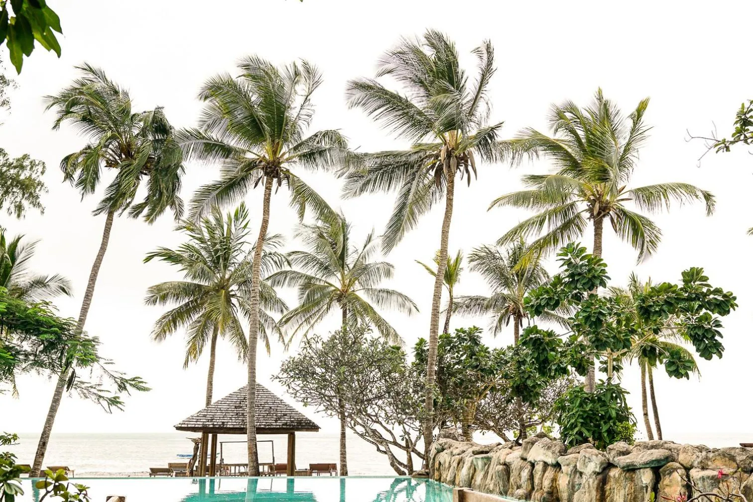 Pool view in White Elephant Sea Lodge