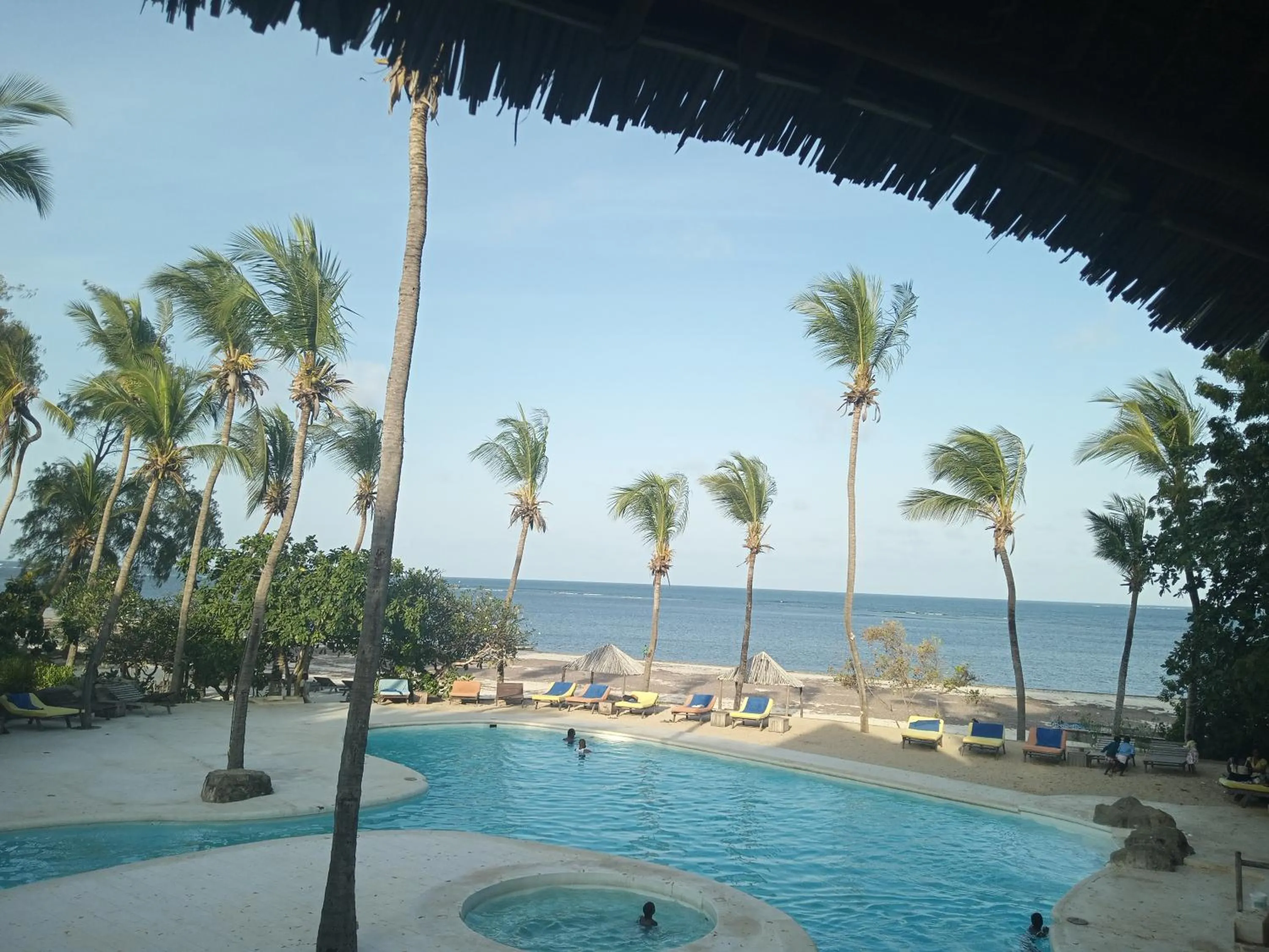 Pool view in White Elephant Sea Lodge