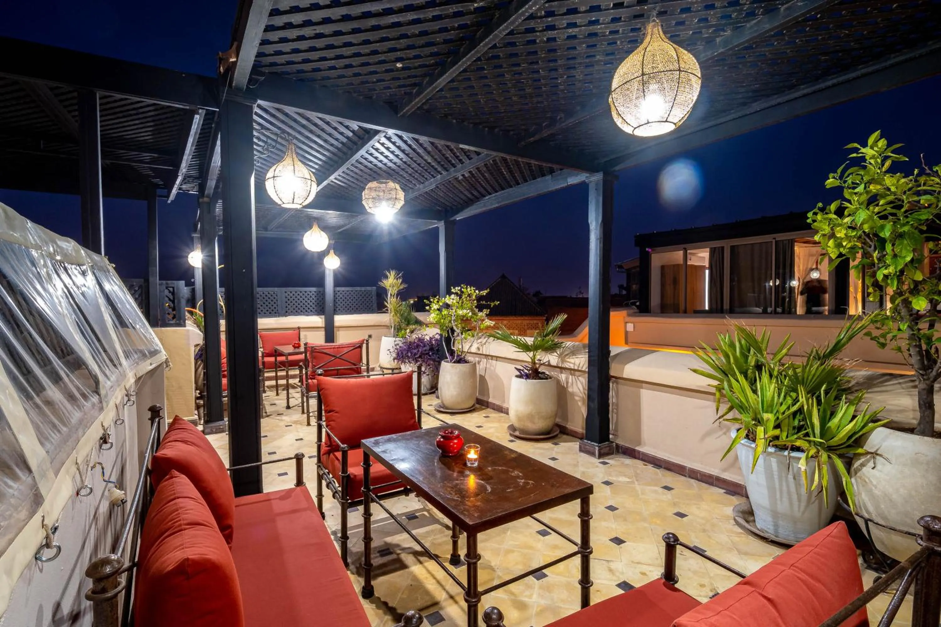 Restaurant/places to eat in Riad La Croix Berbere Deluxe