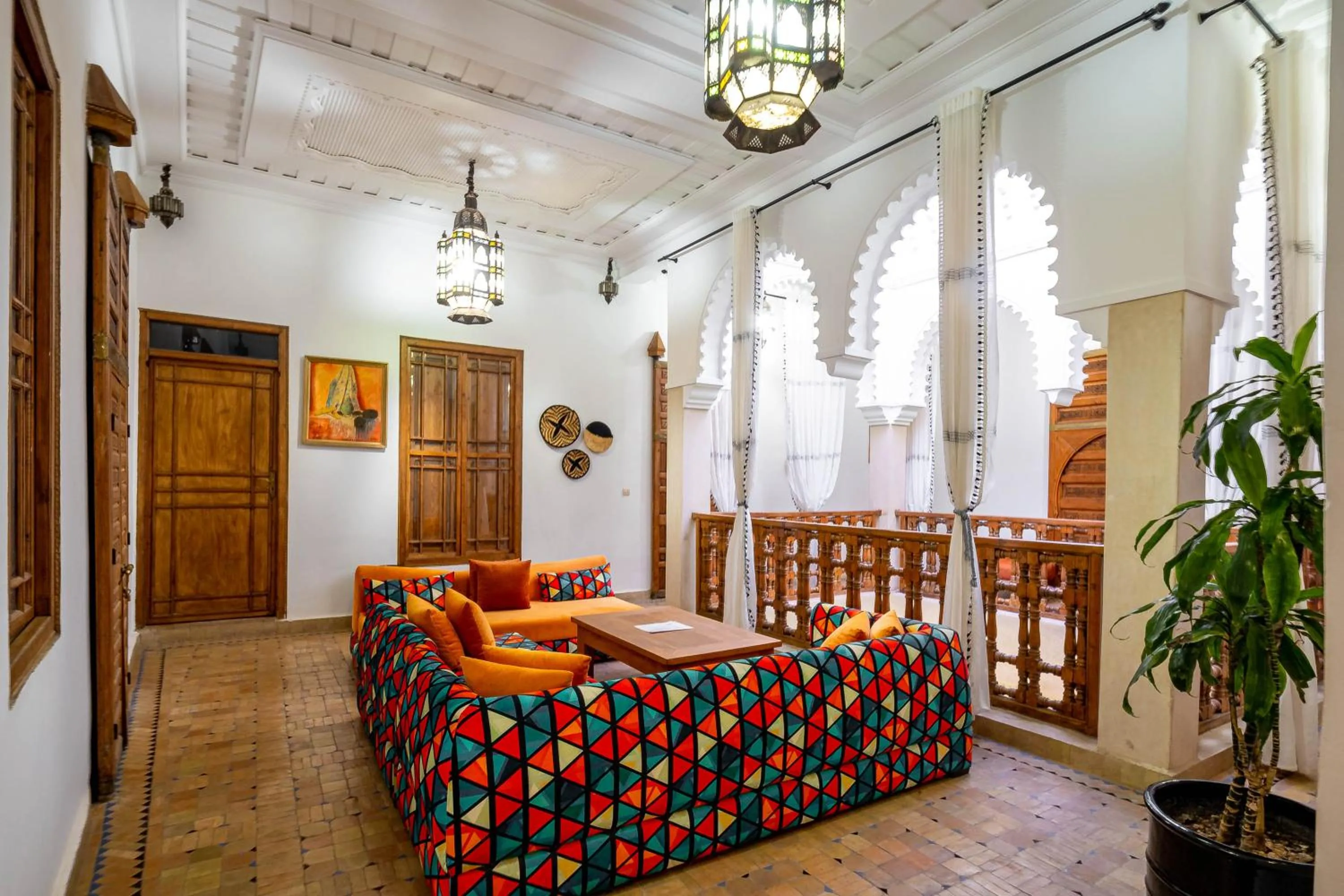 Property building, Bed in Riad La Croix Berbere Deluxe