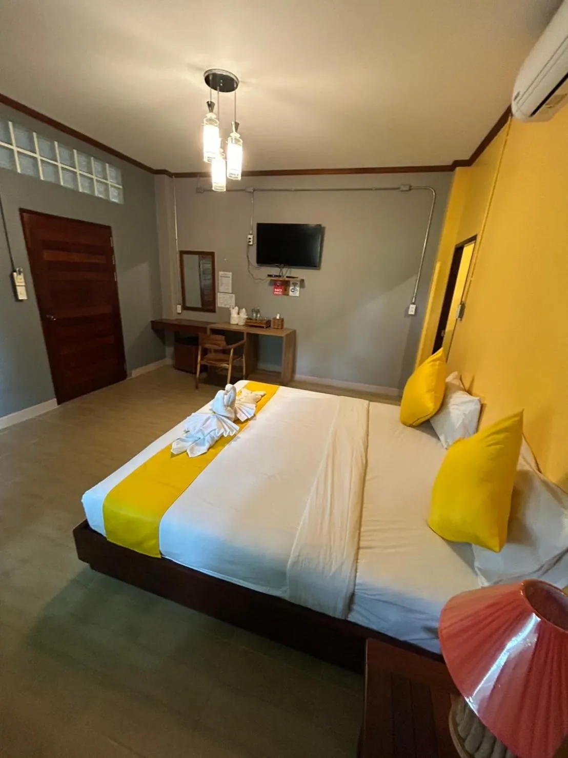 Bed in Araya Boutique Hotel