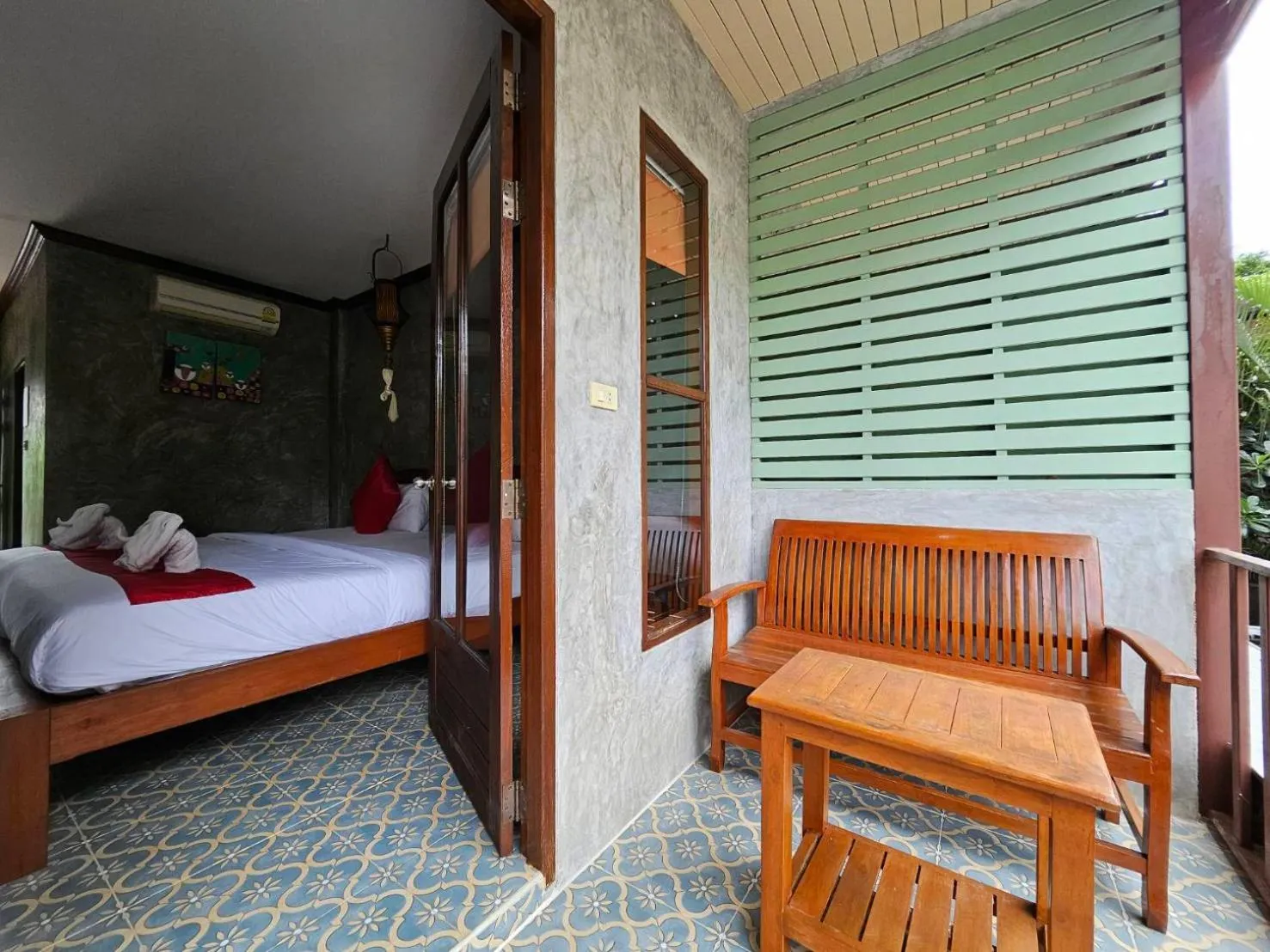 Bed in Araya Boutique Hotel