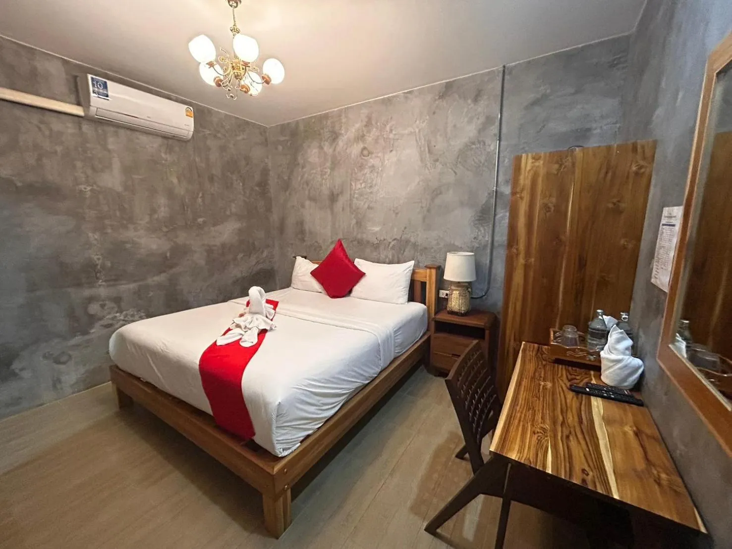 Bed in Araya Boutique Hotel