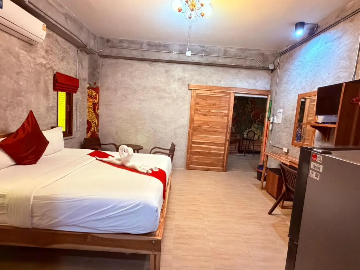 Bed in Araya Boutique Hotel