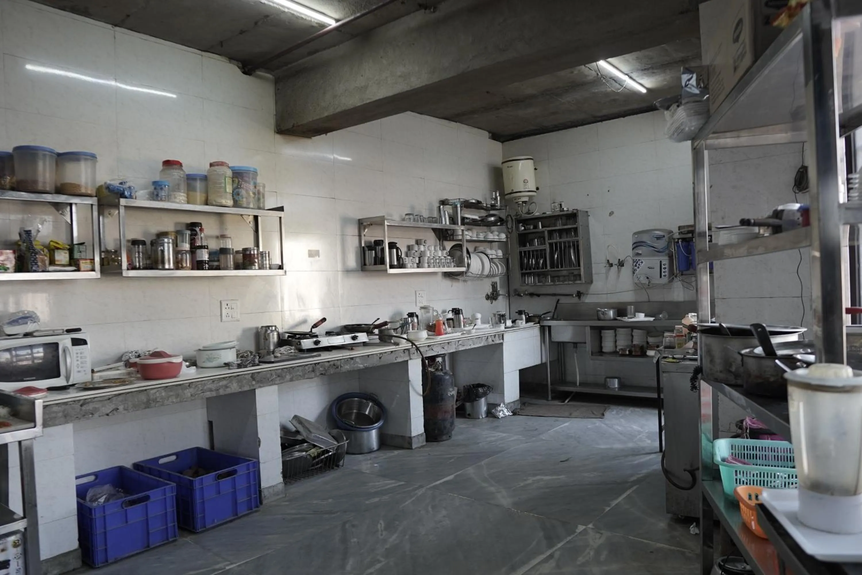 kitchen in Hotel The Black Gold