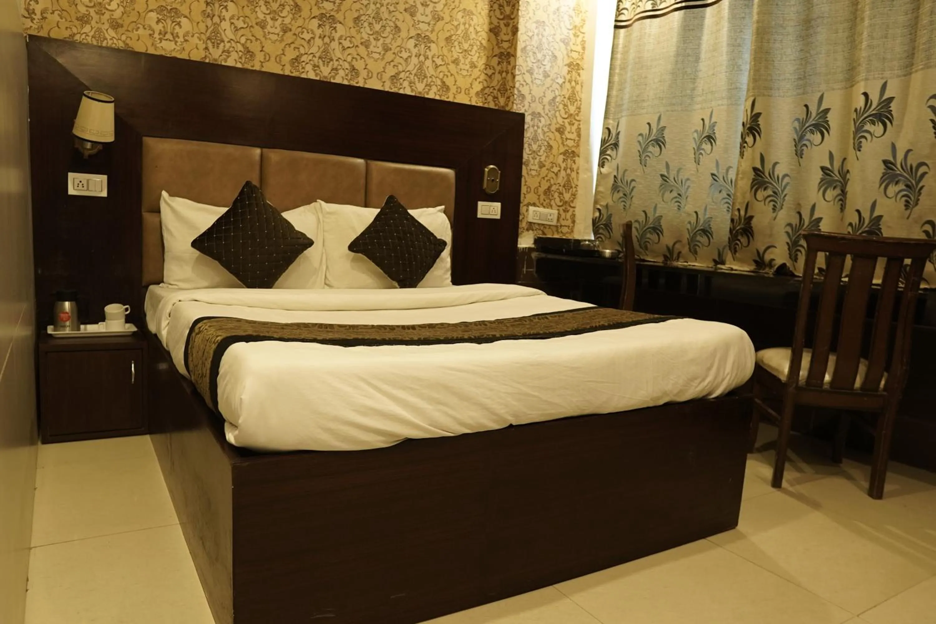 Bedroom, Bed in Hotel The Black Gold