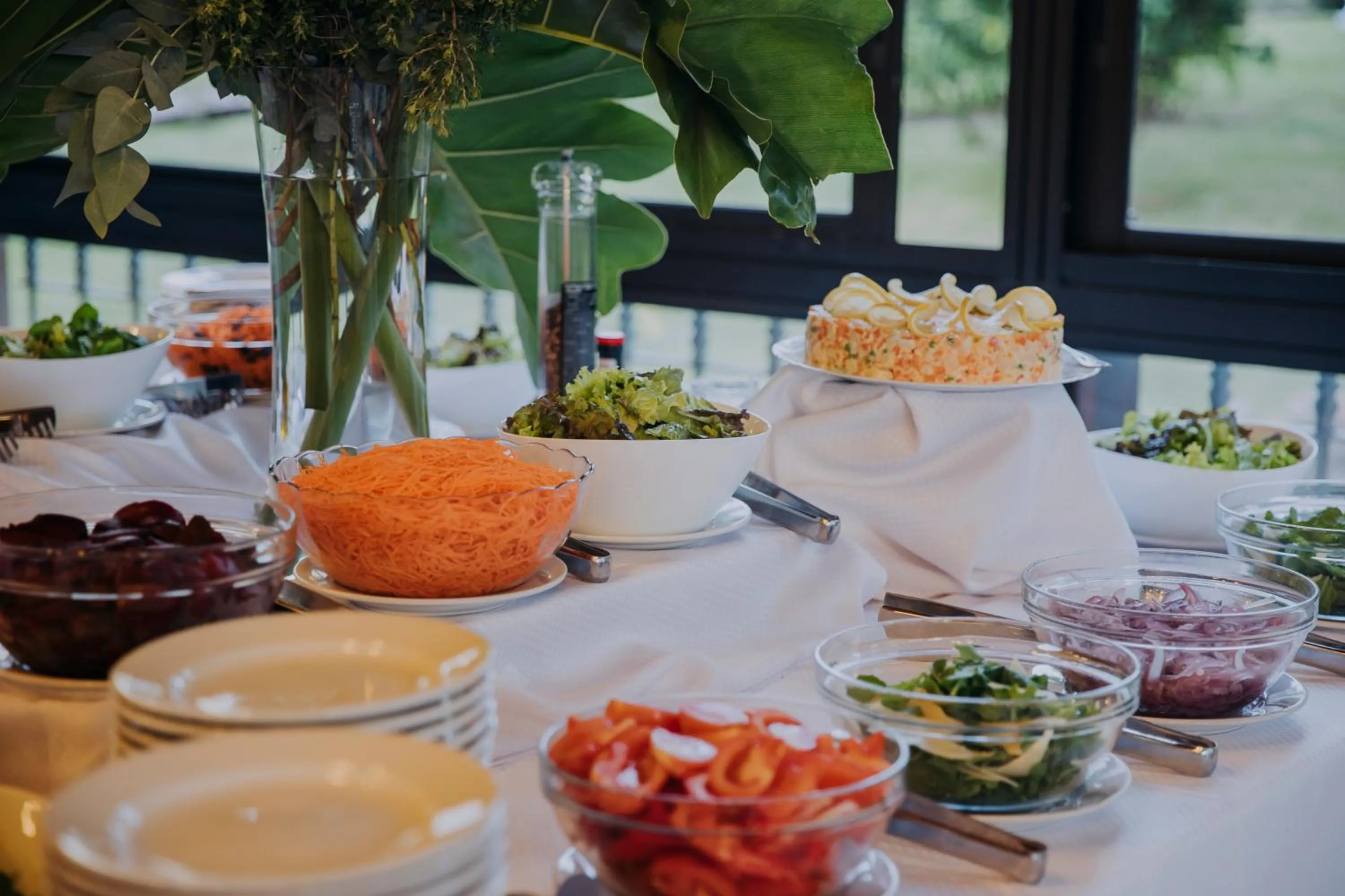 Food and drinks in Parque Hotel Jean Clevers