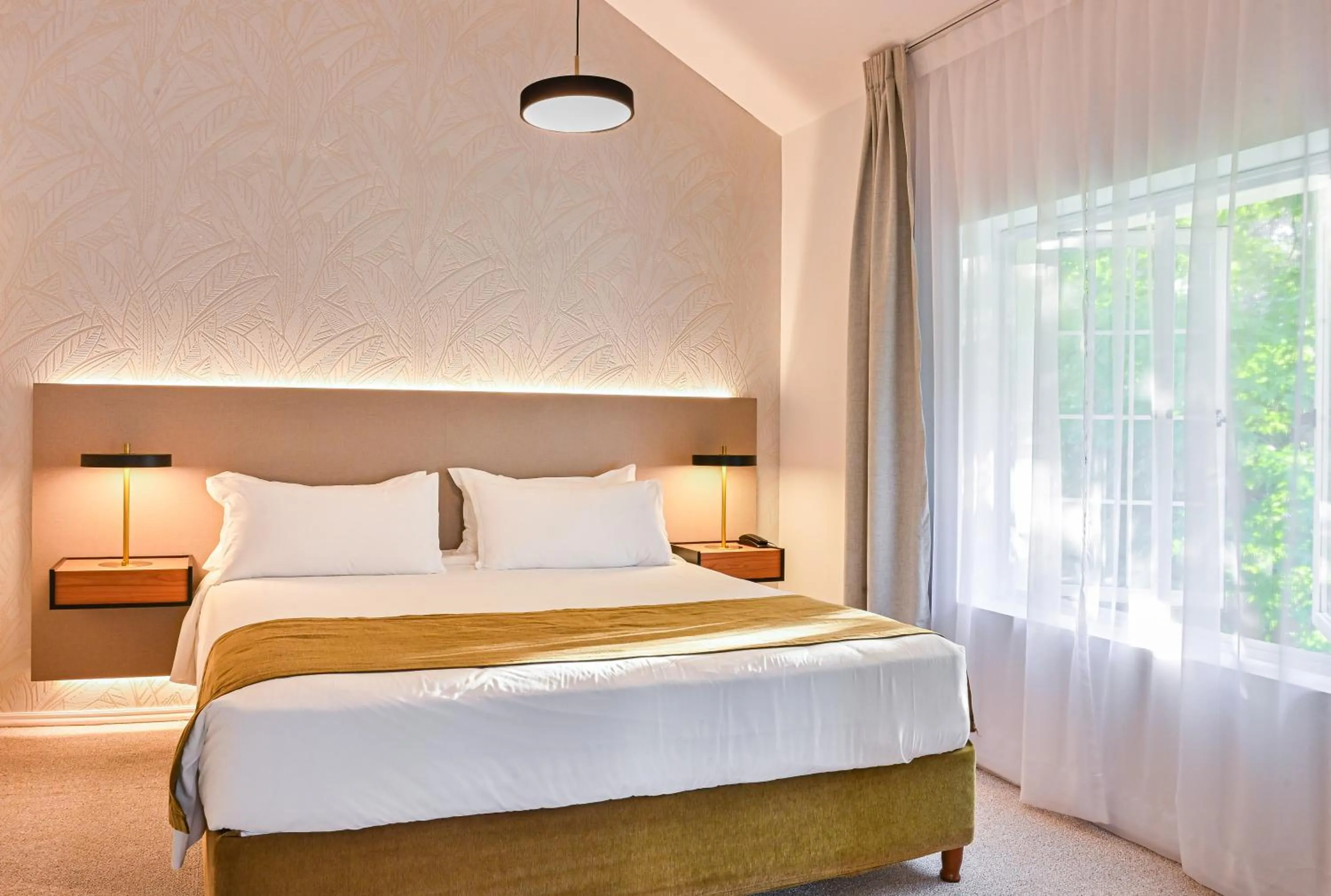 Bed in Parque Hotel Jean Clevers