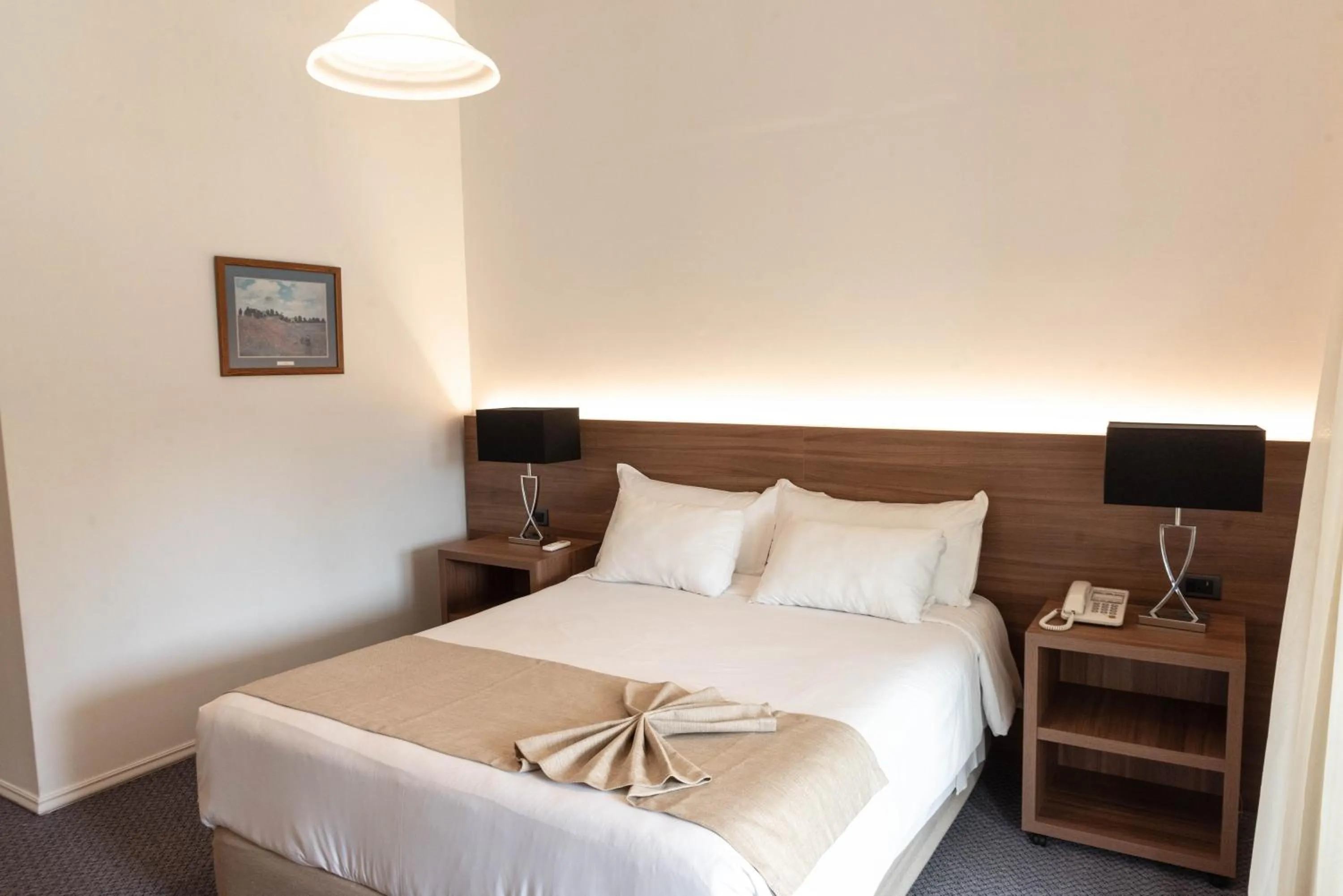 Bed in Parque Hotel Jean Clevers