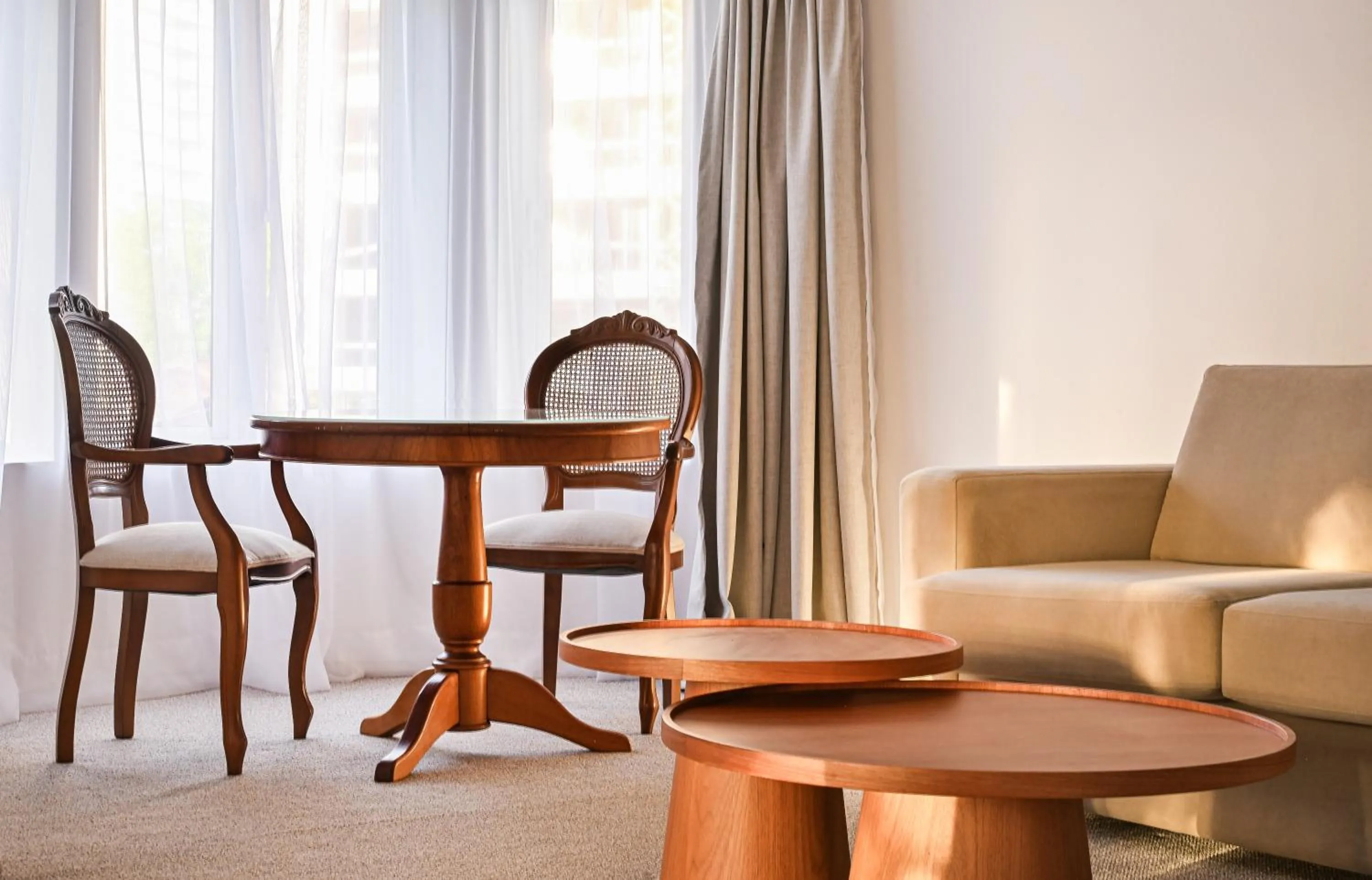 Seating area in Parque Hotel Jean Clevers