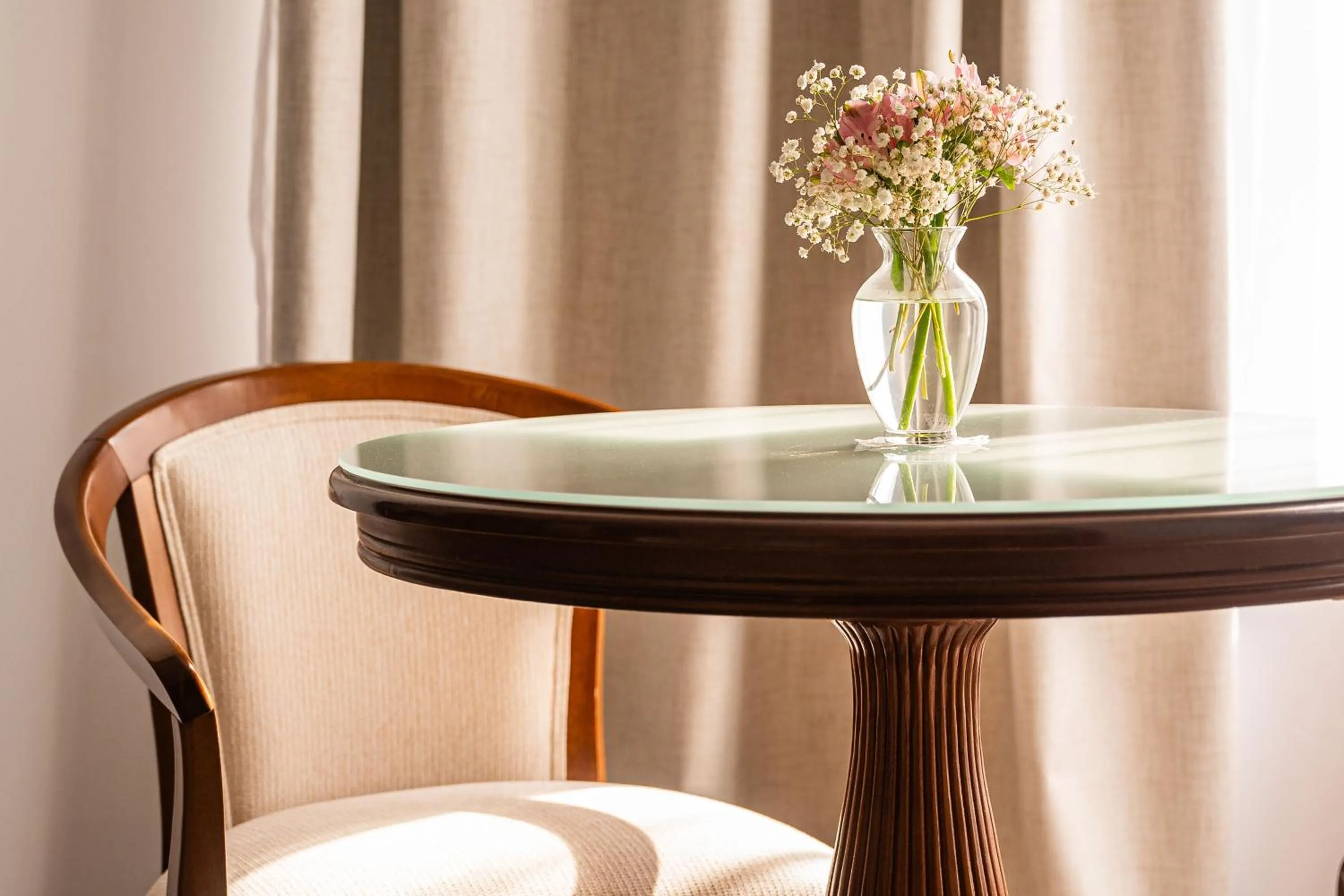 Seating area in Parque Hotel Jean Clevers