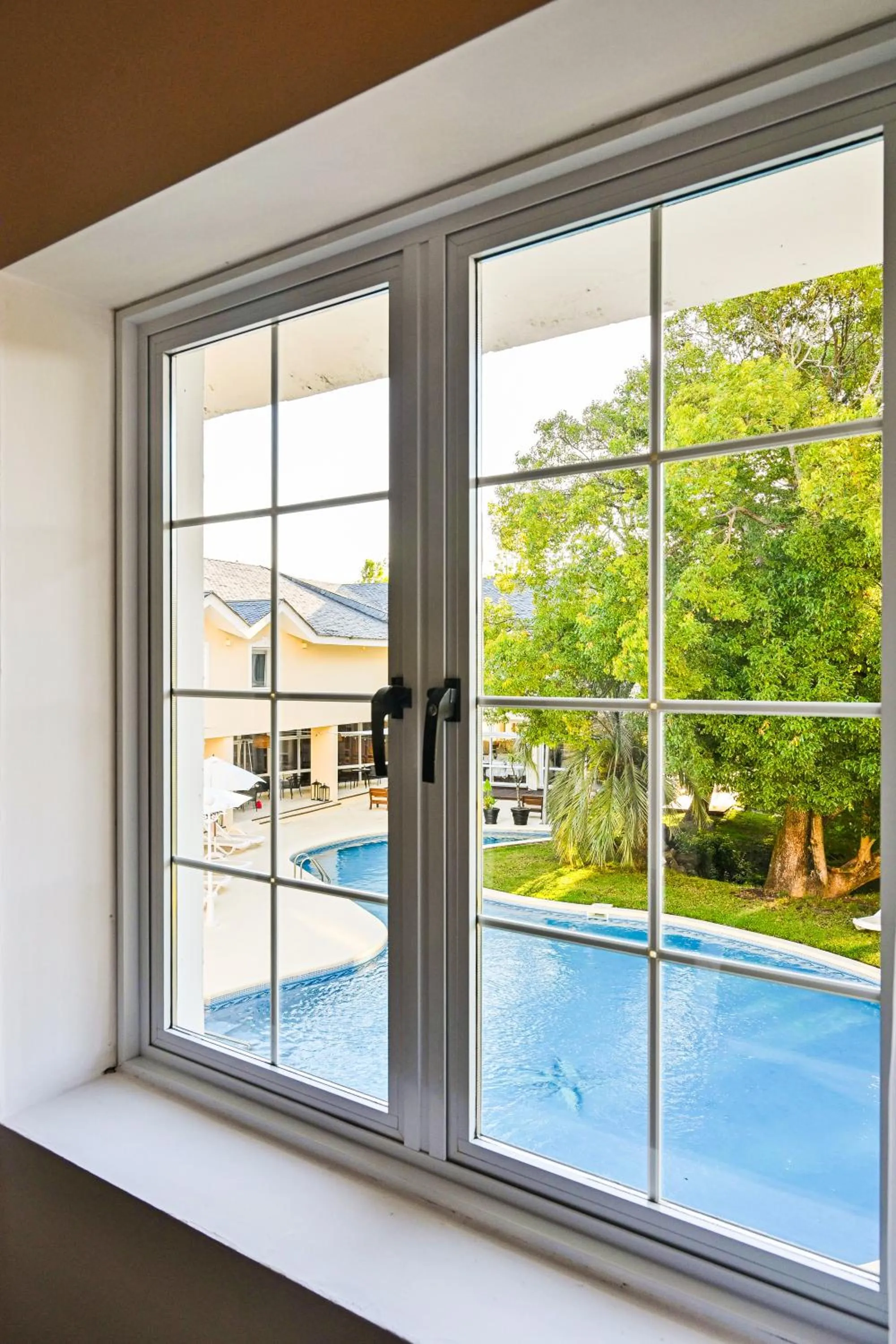 Pool view in Parque Hotel Jean Clevers