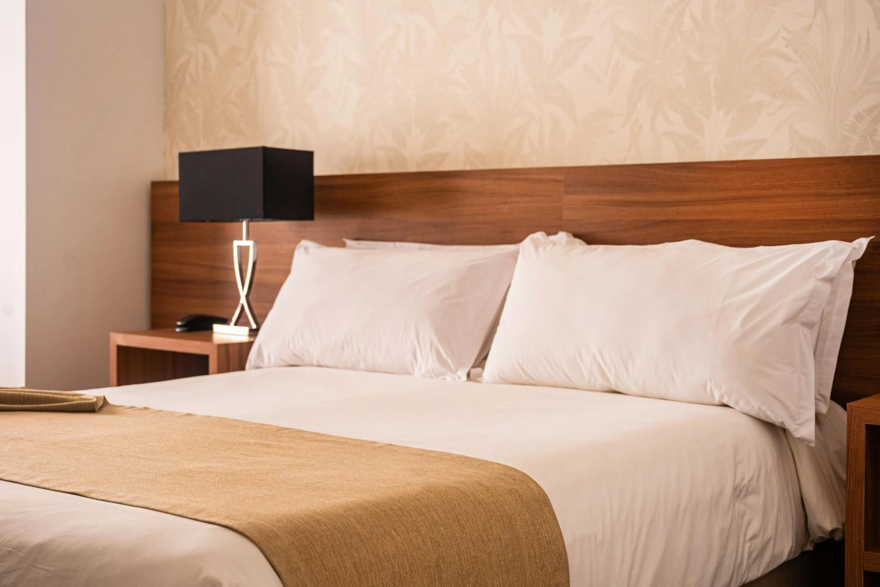 Bed in Parque Hotel Jean Clevers