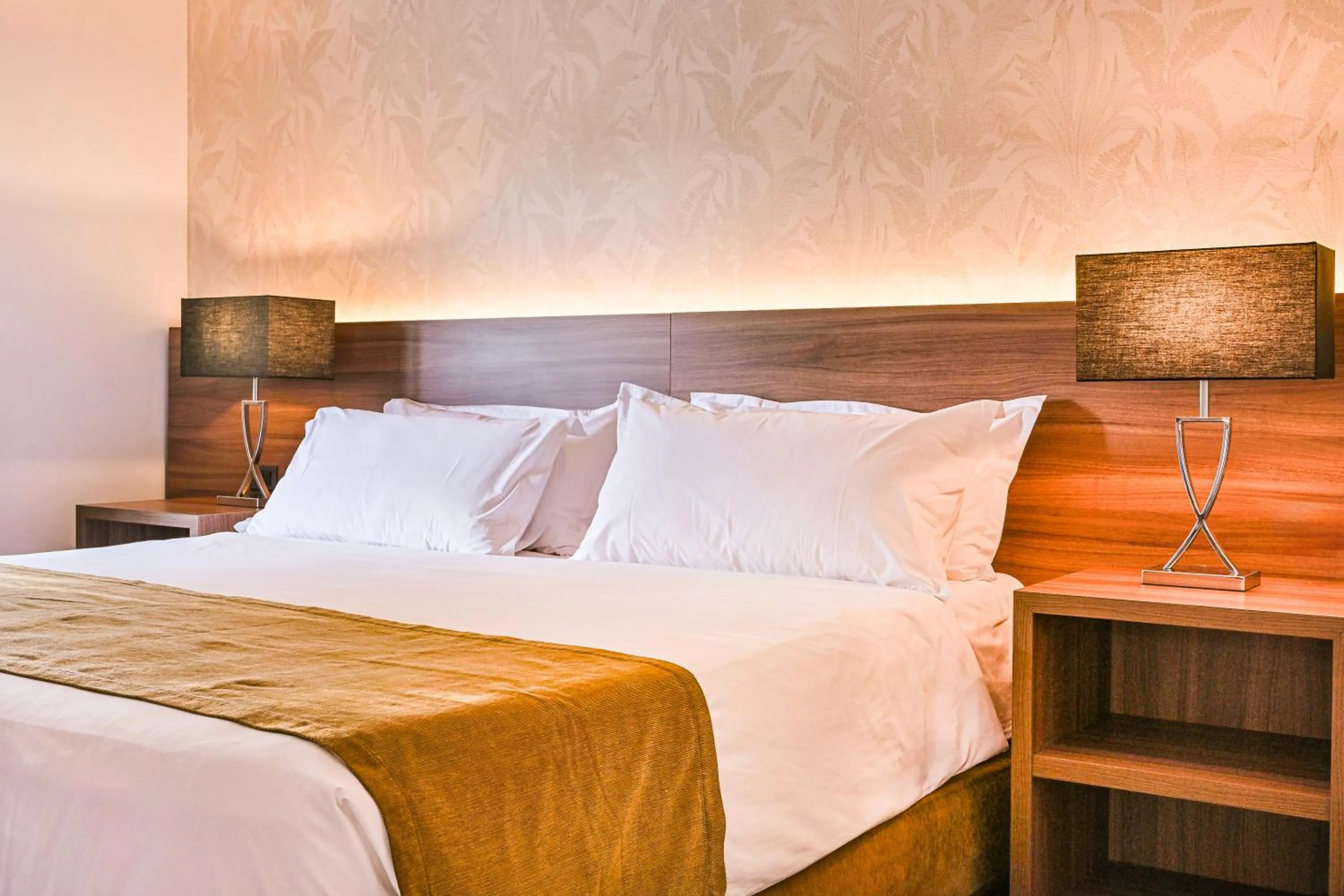 Bed in Parque Hotel Jean Clevers