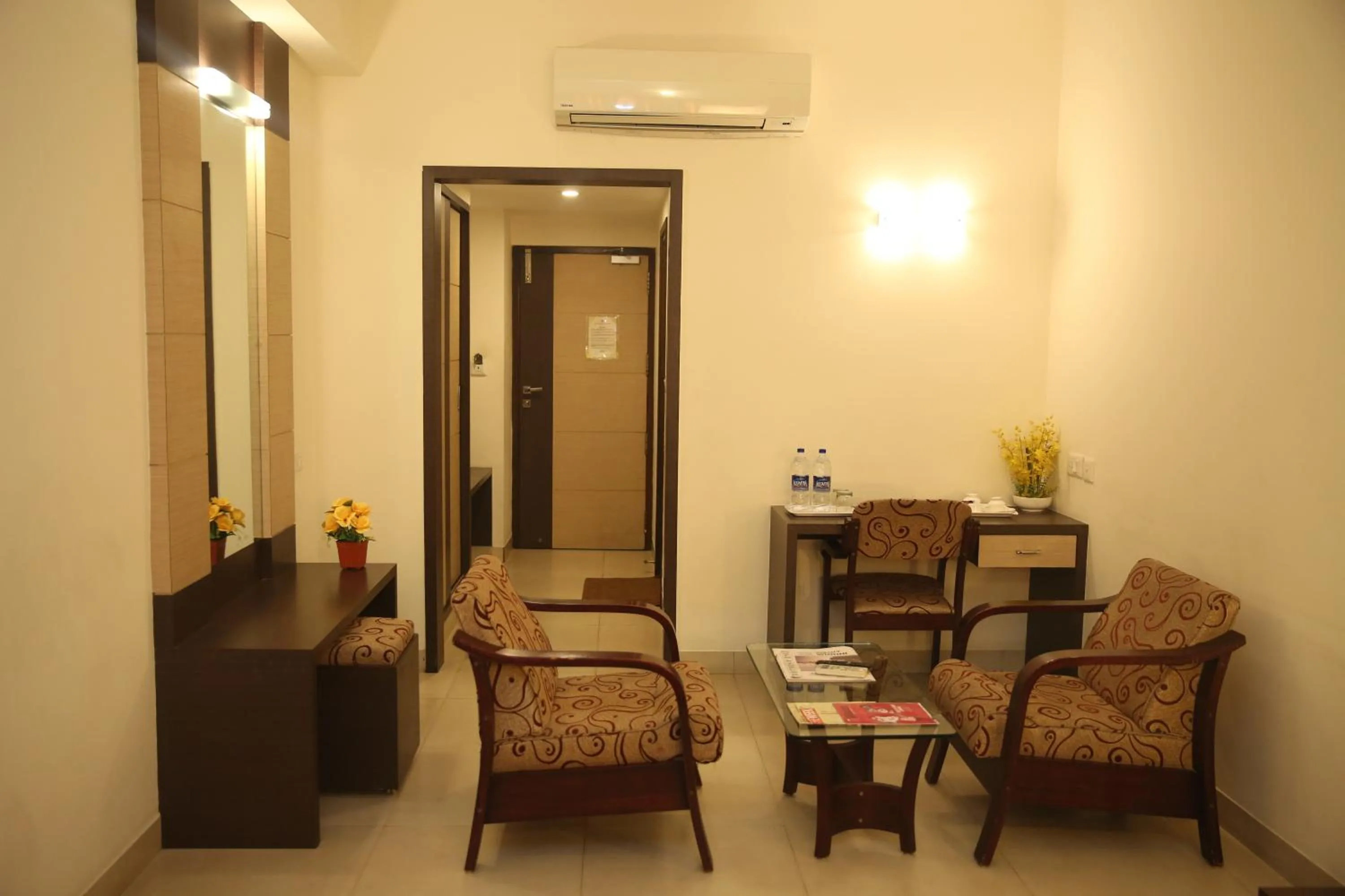 Living room in Sri Krishna Palace