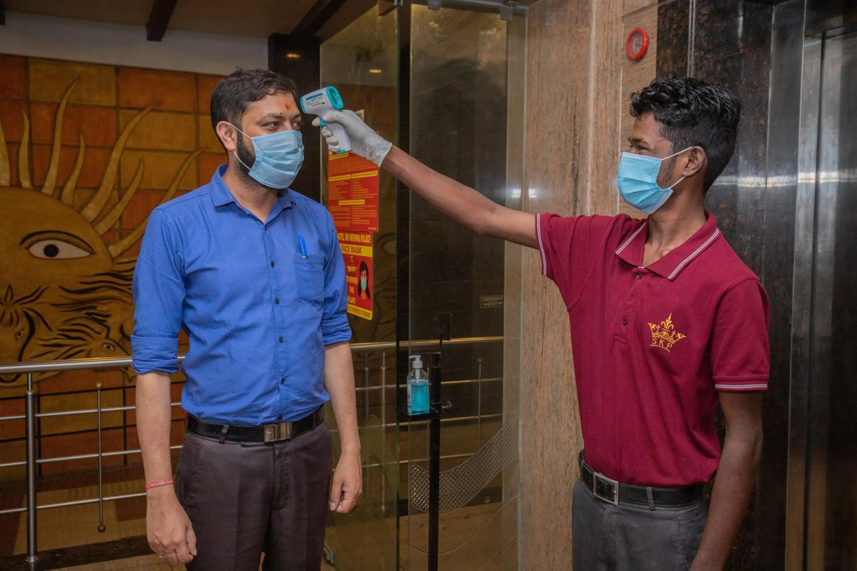 Staff in Sri Krishna Palace