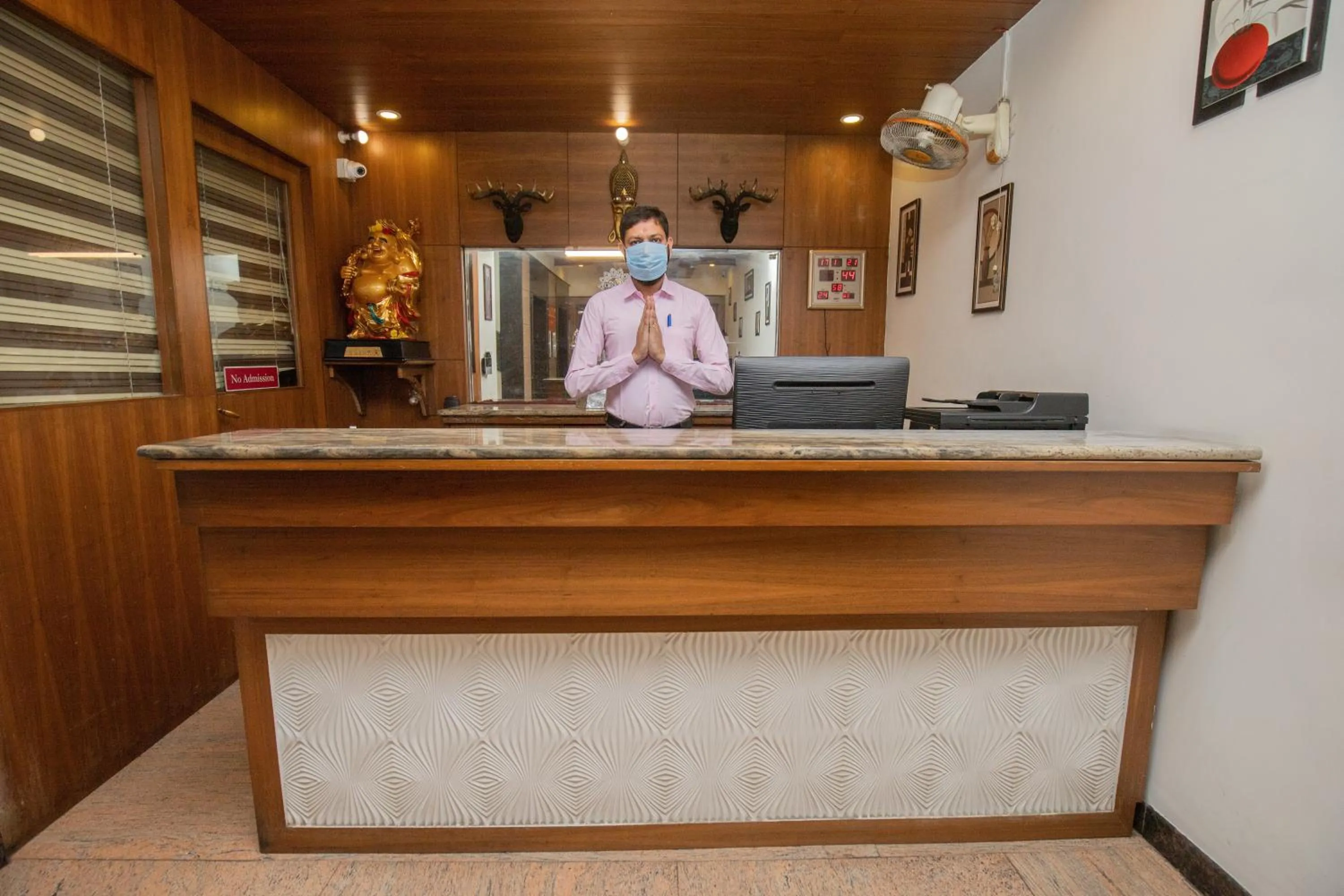 Facade/entrance in Sri Krishna Palace