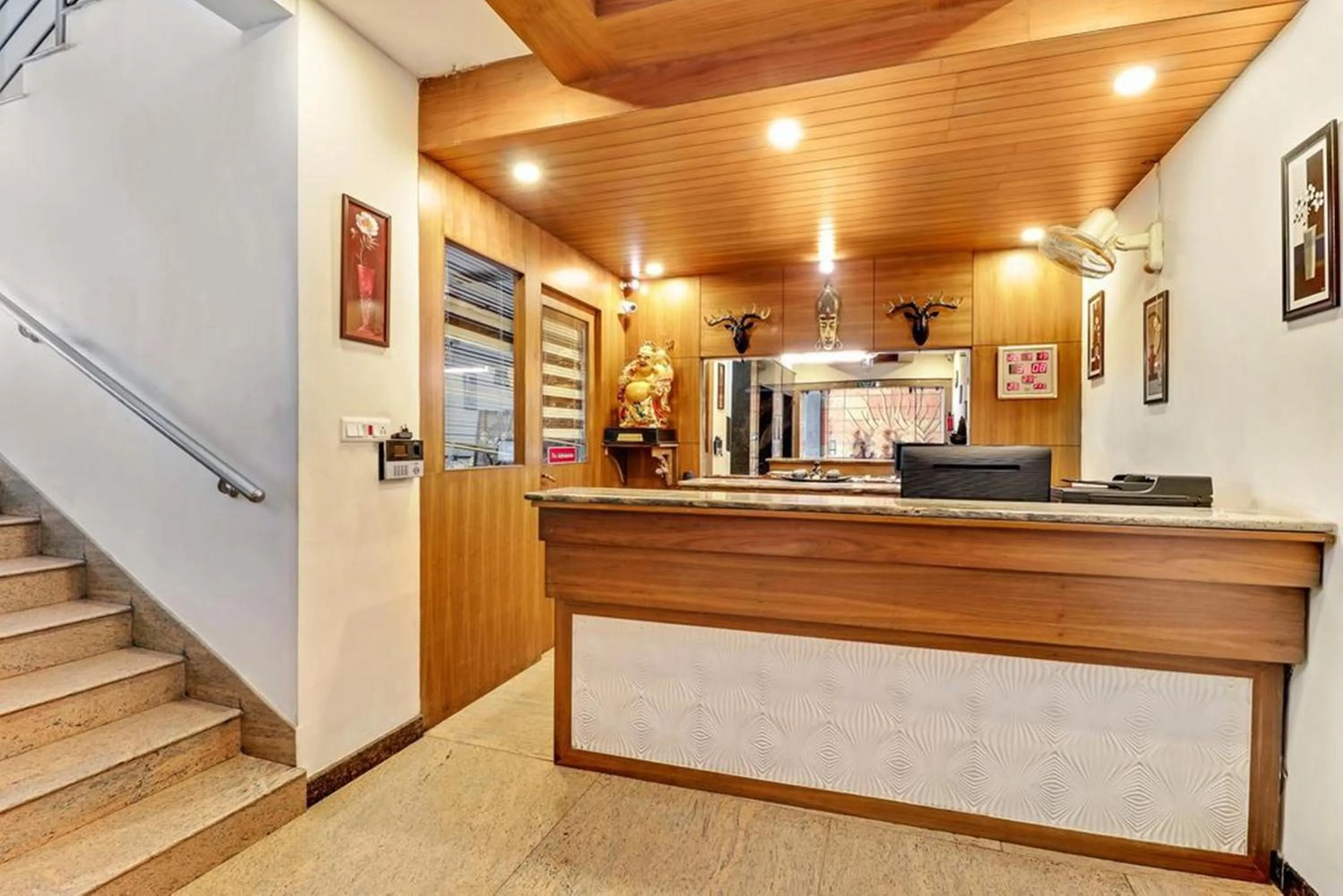 Lobby or reception in Sri Krishna Palace