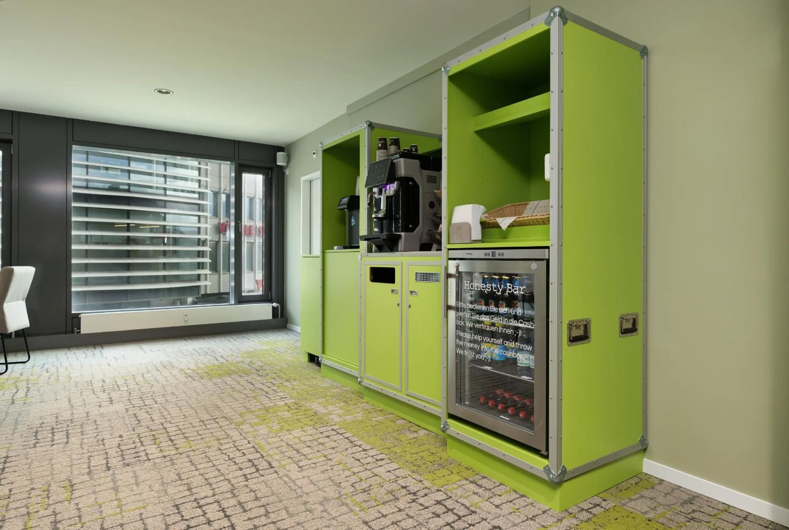 Coffee/tea facilities in flexymotel Wil