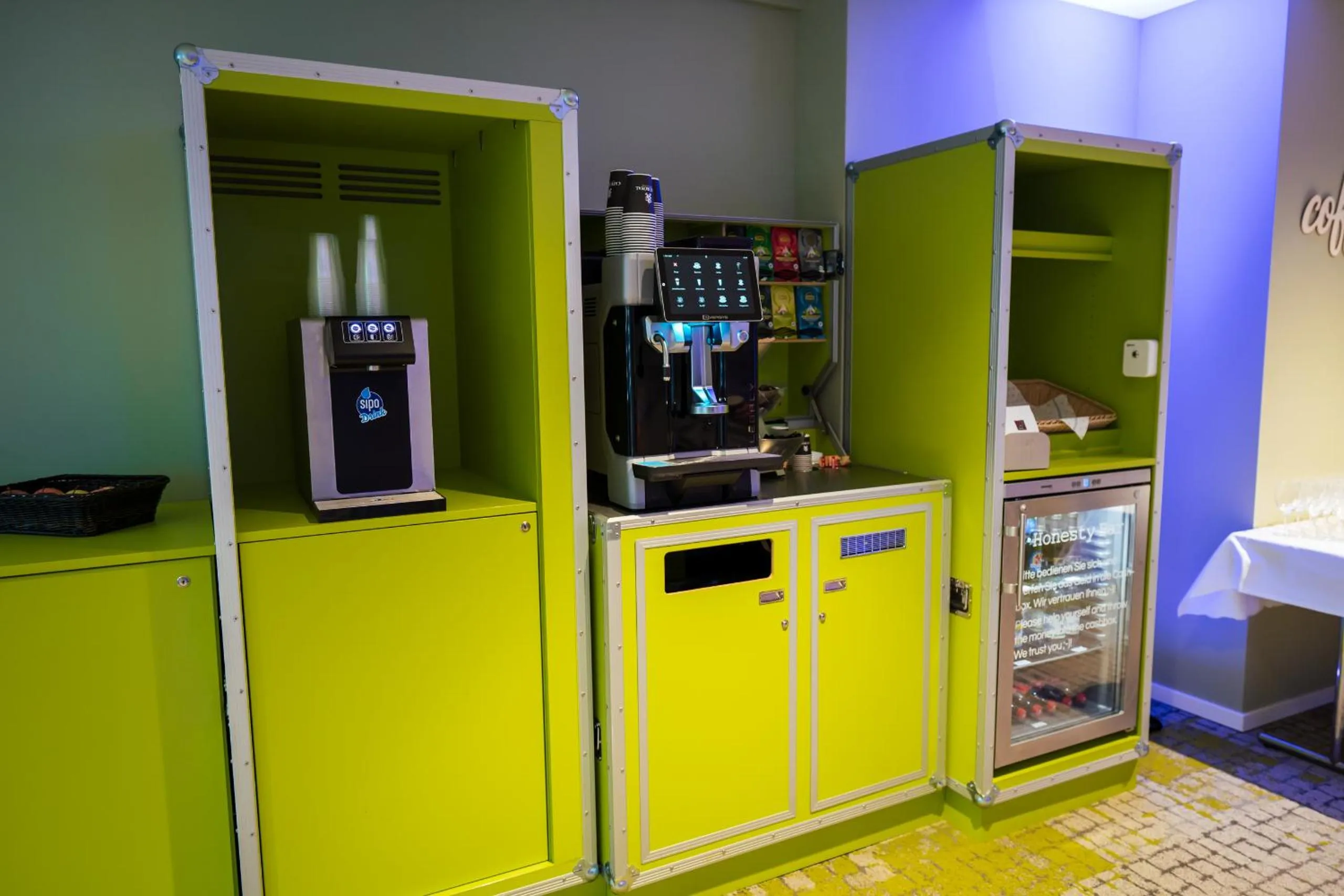 Coffee/tea facilities in flexymotel Wil