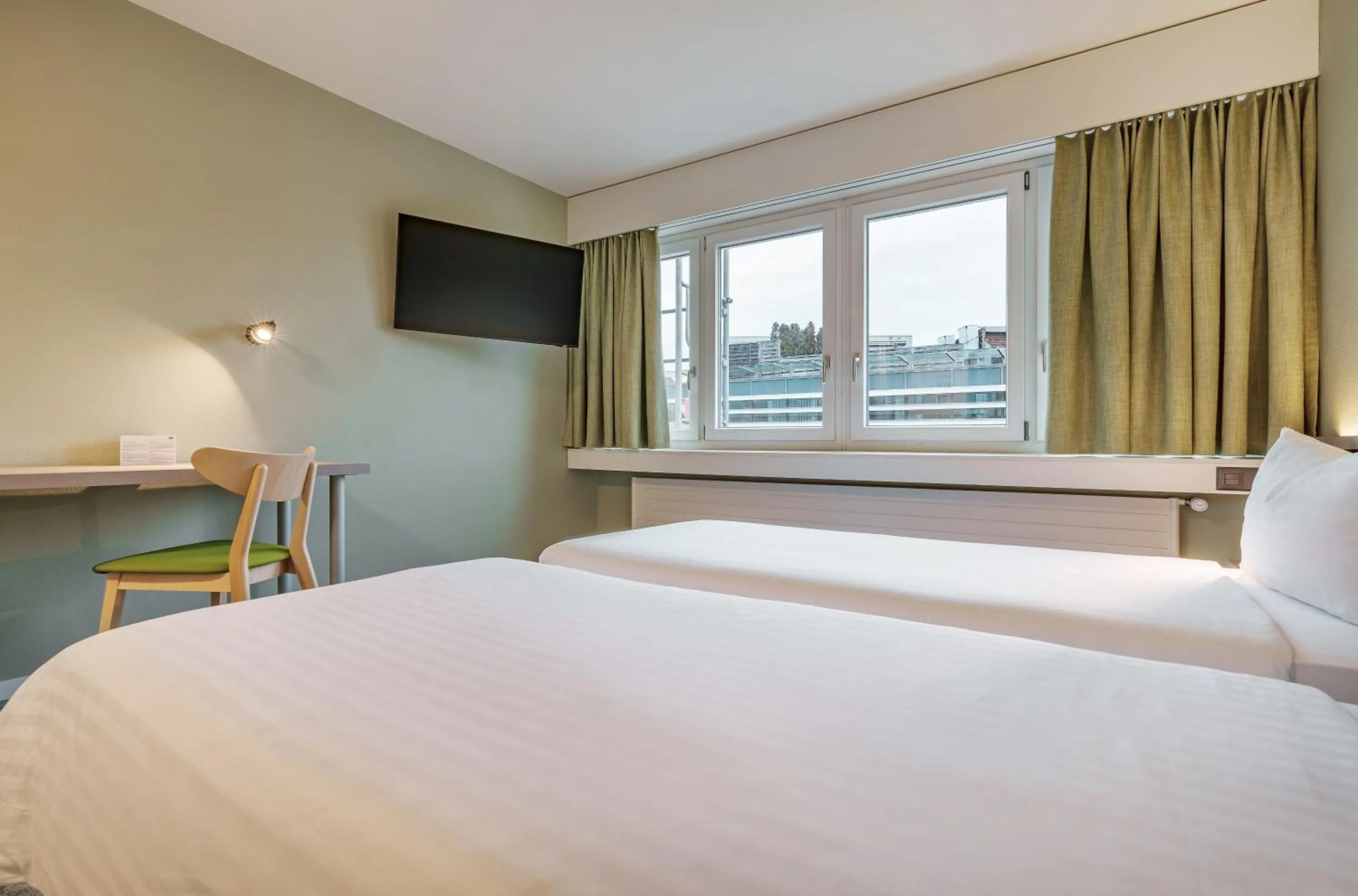 Bed in flexymotel Wil