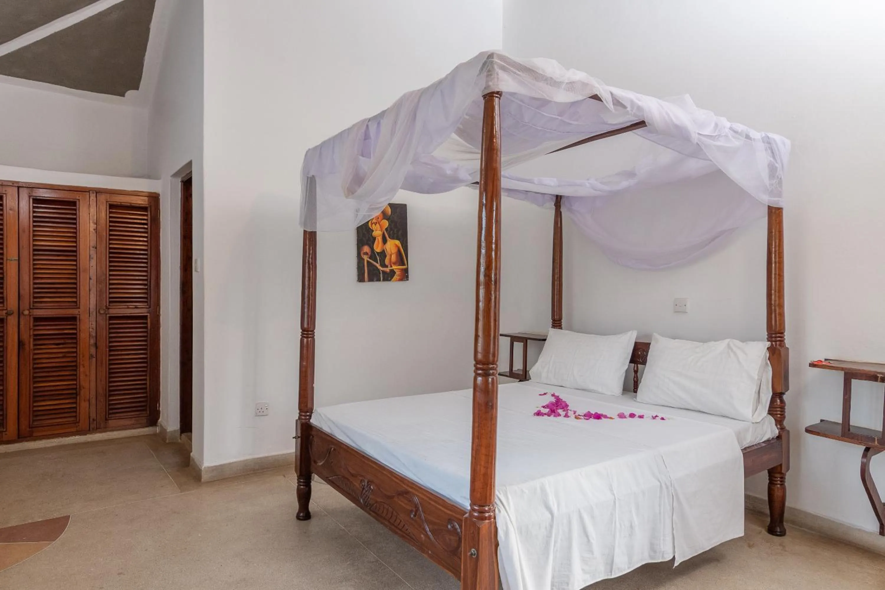 Bed in JoysVilla Family Holiday Home