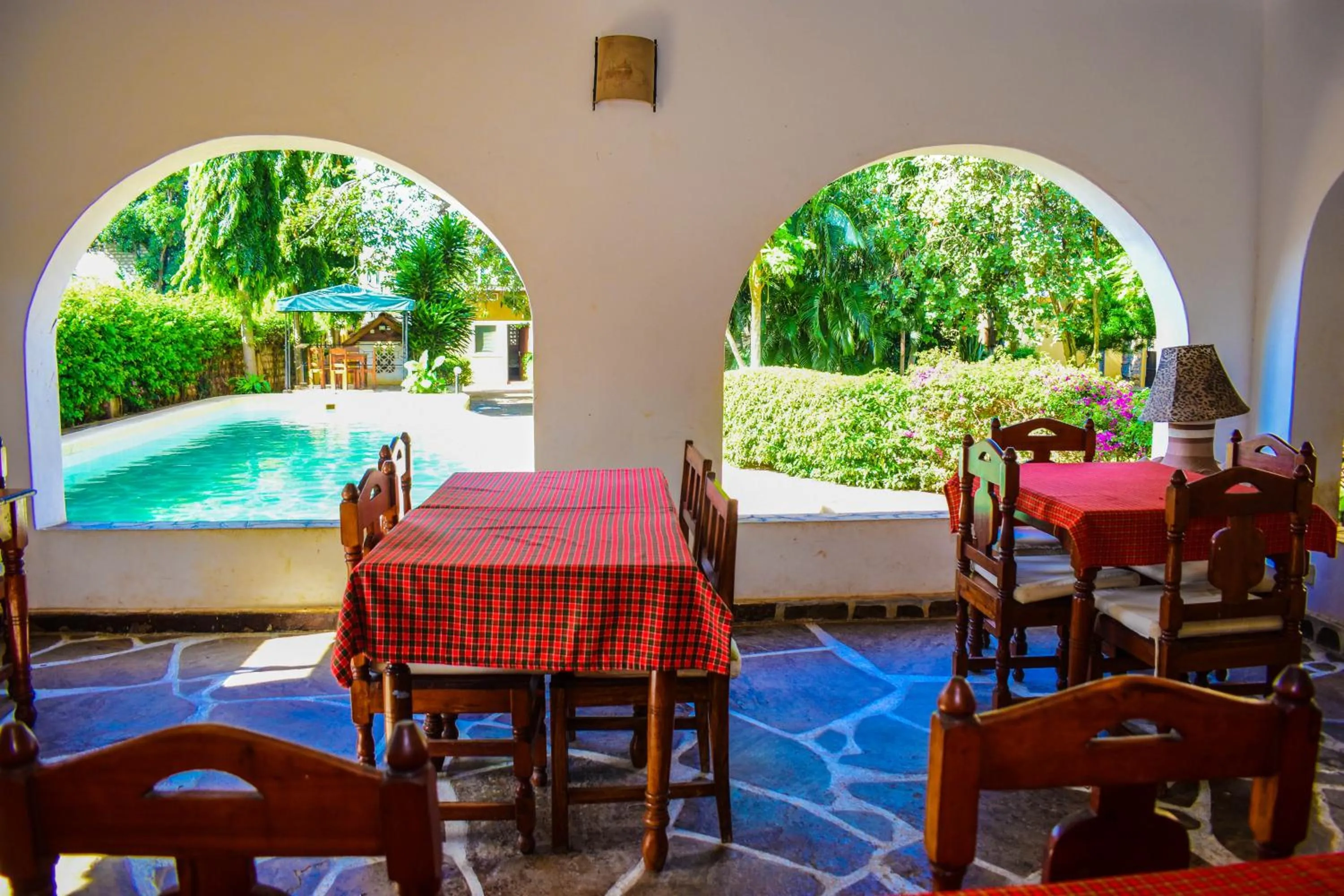 Patio in JoysVilla Family Holiday Home